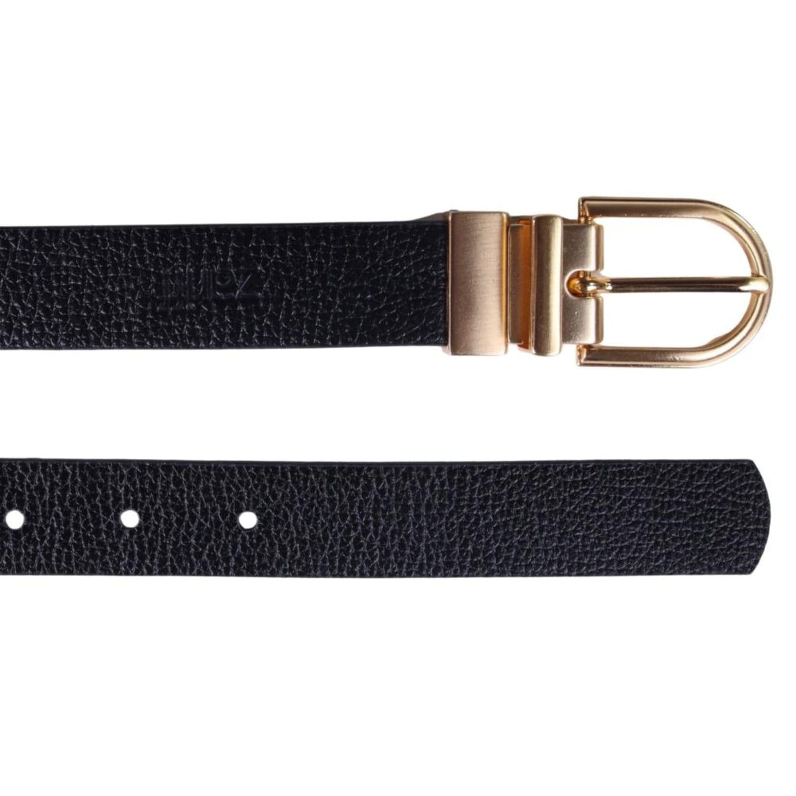 Vista 2 Cinto Feminino Zariff 935. Preto/Pinhao Zariff incolor