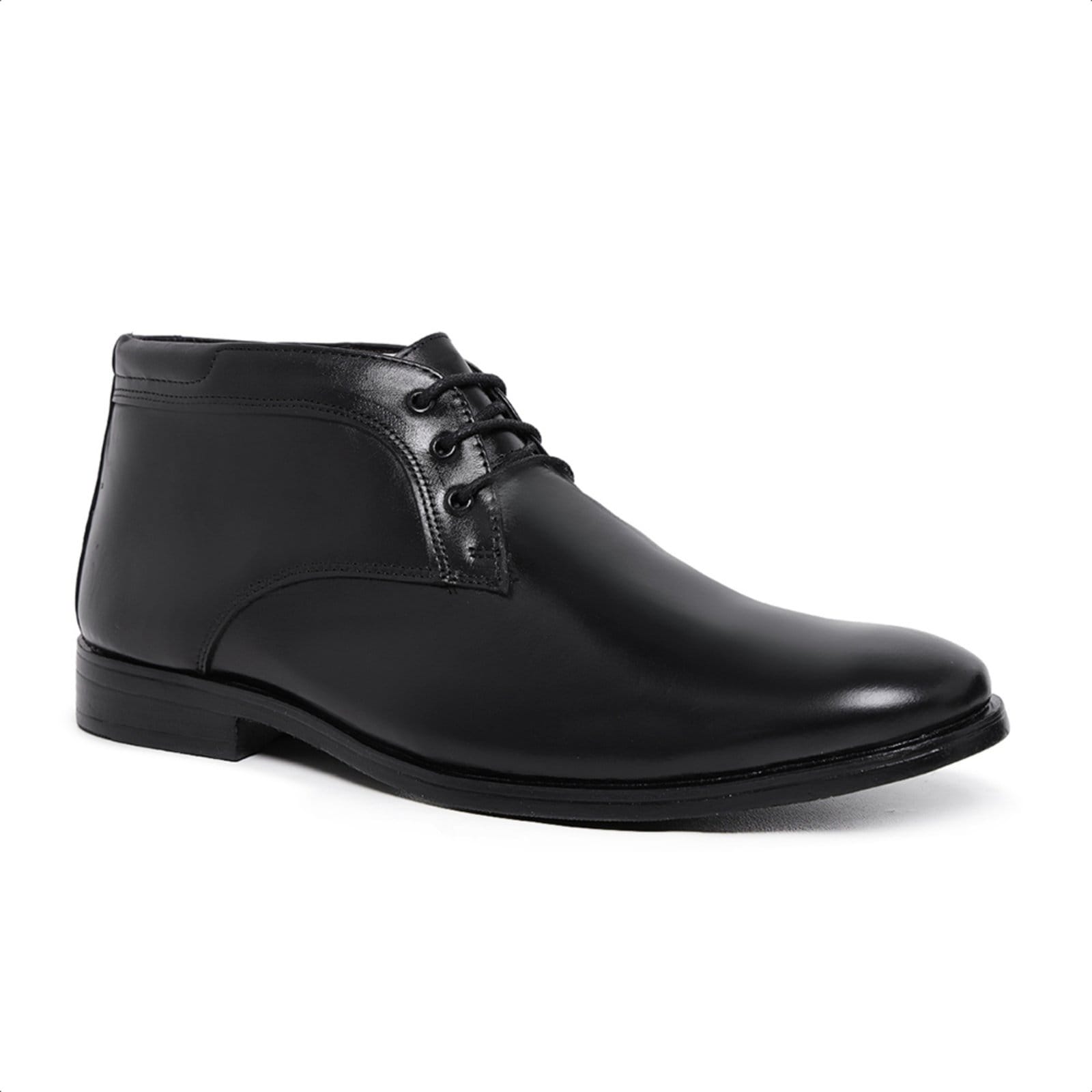 Vista principal Bota Social Malbork Ankle Masculina Couro Látego 672P Malbork preto