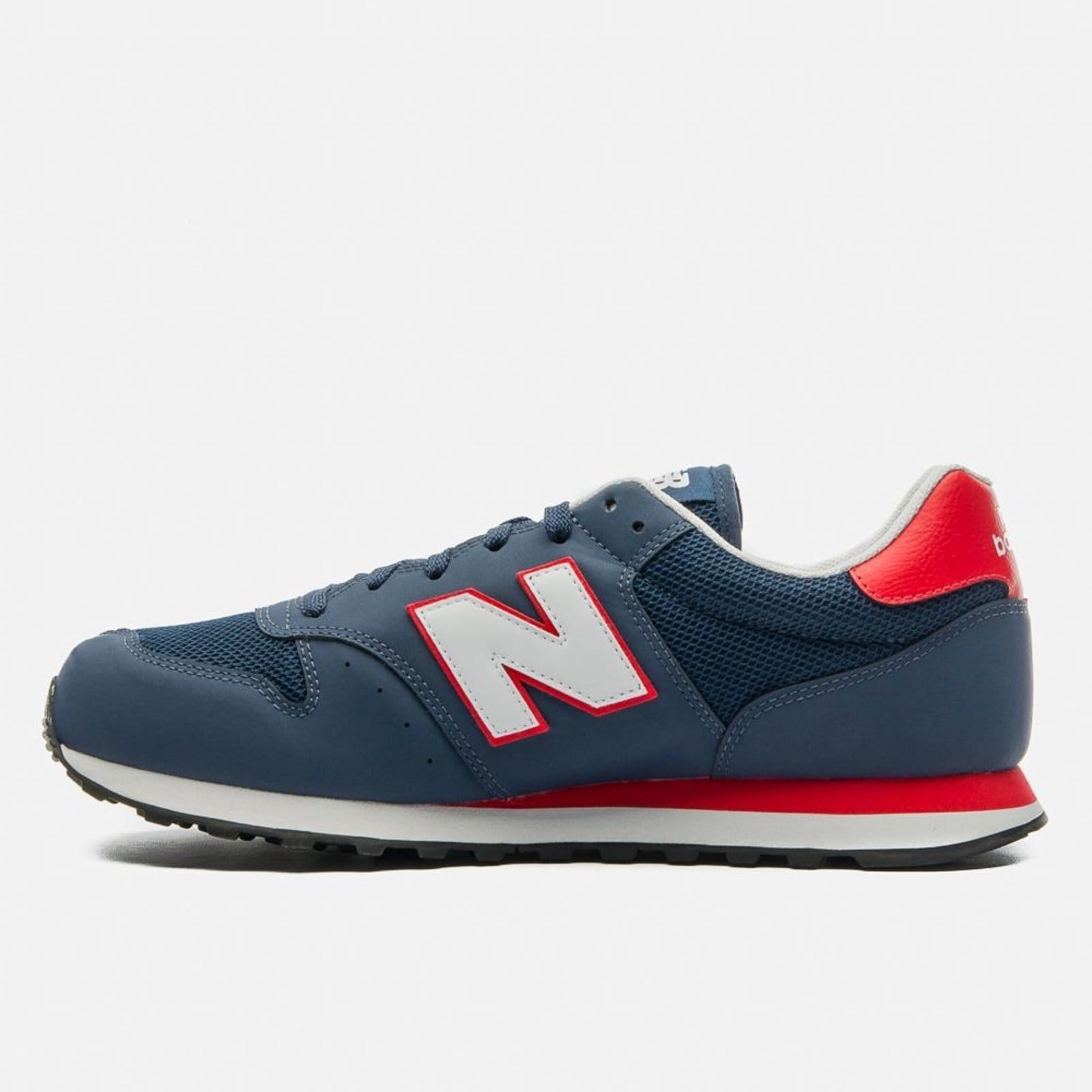 Vista 2 Tênis New Balance 500v2 Masculino MARINHO New Balance azul marinho
