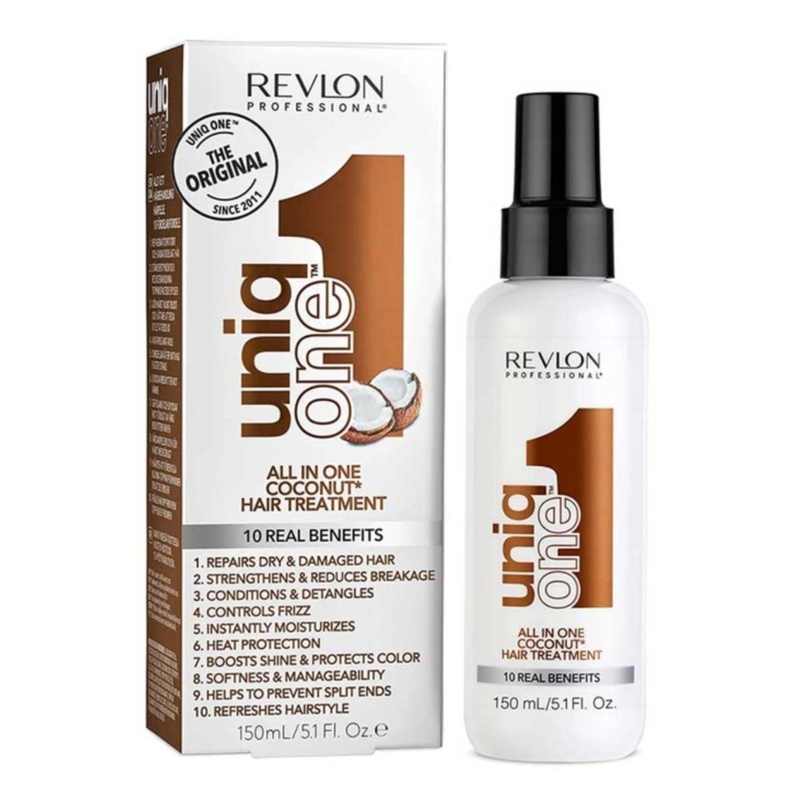 Revlon Leave-In Uniq One Coconut Hair Tratament 150Ml
