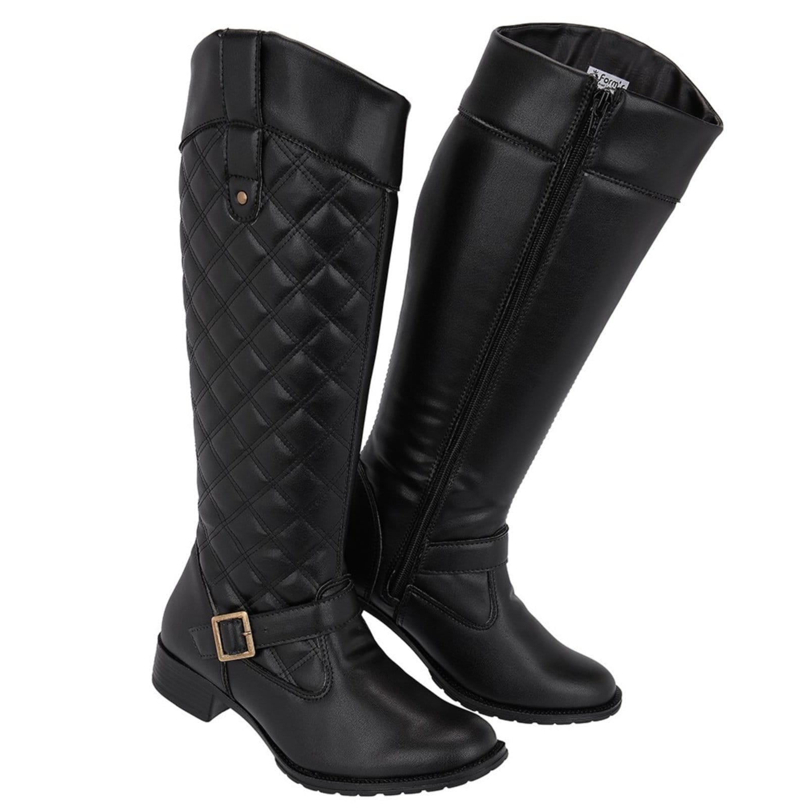Bota Feminina Montaria Super Leve Country Cano Longo