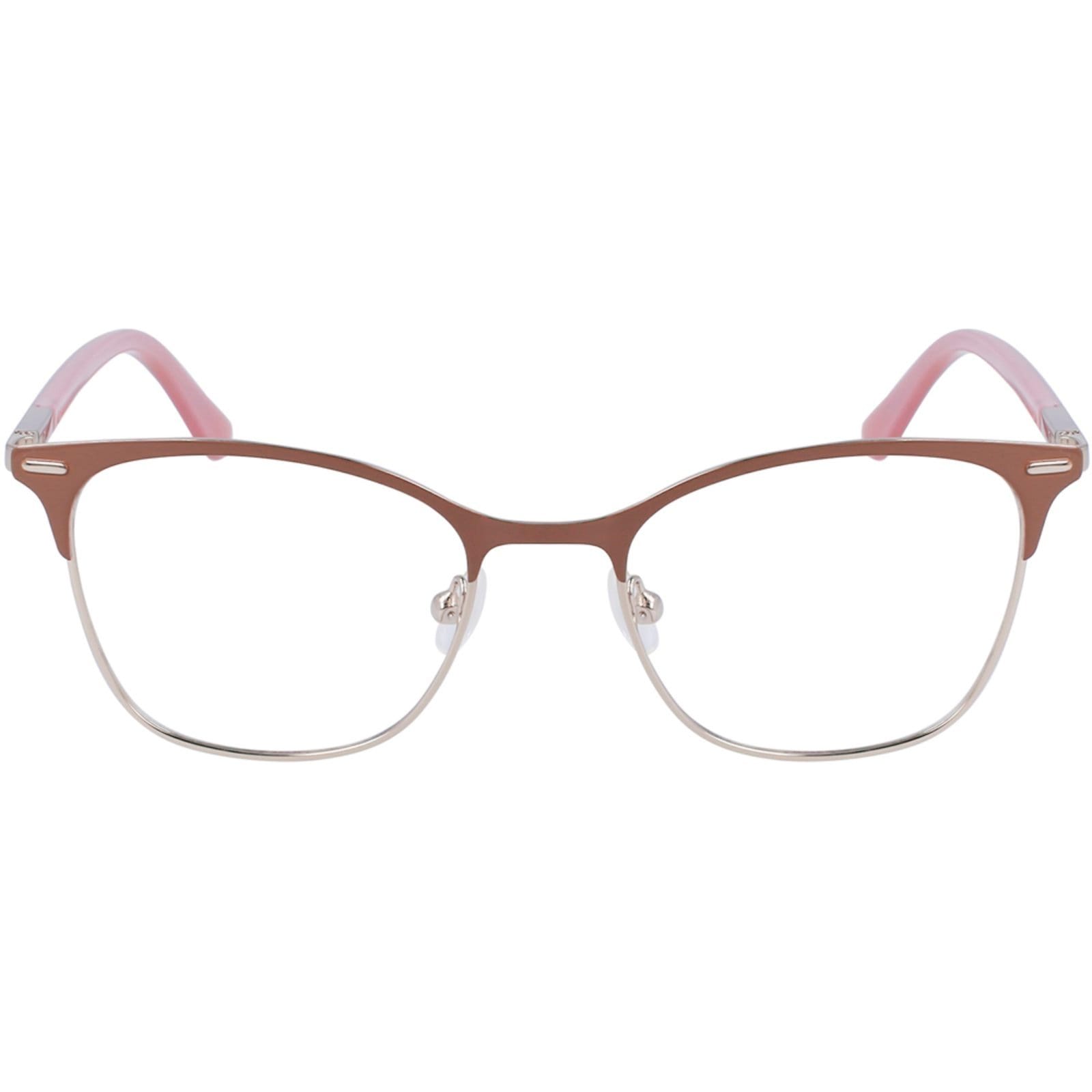 Vista 2 Armação Calvin Klein 21124 208 Feminino Calvin Klein bege