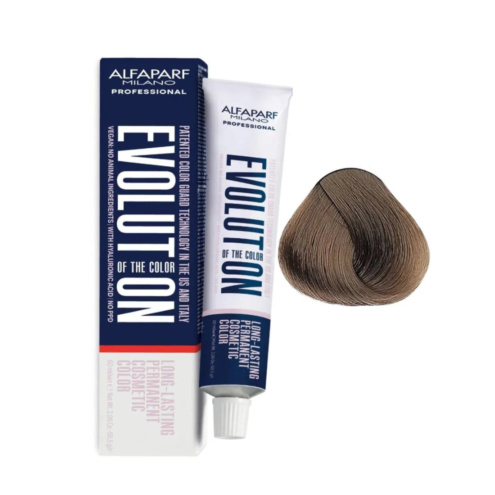 Vista principal Coloração Alfaparf Milano Evolution Of The Color 8NI Louro Claro Intenso Alfaparf incolor