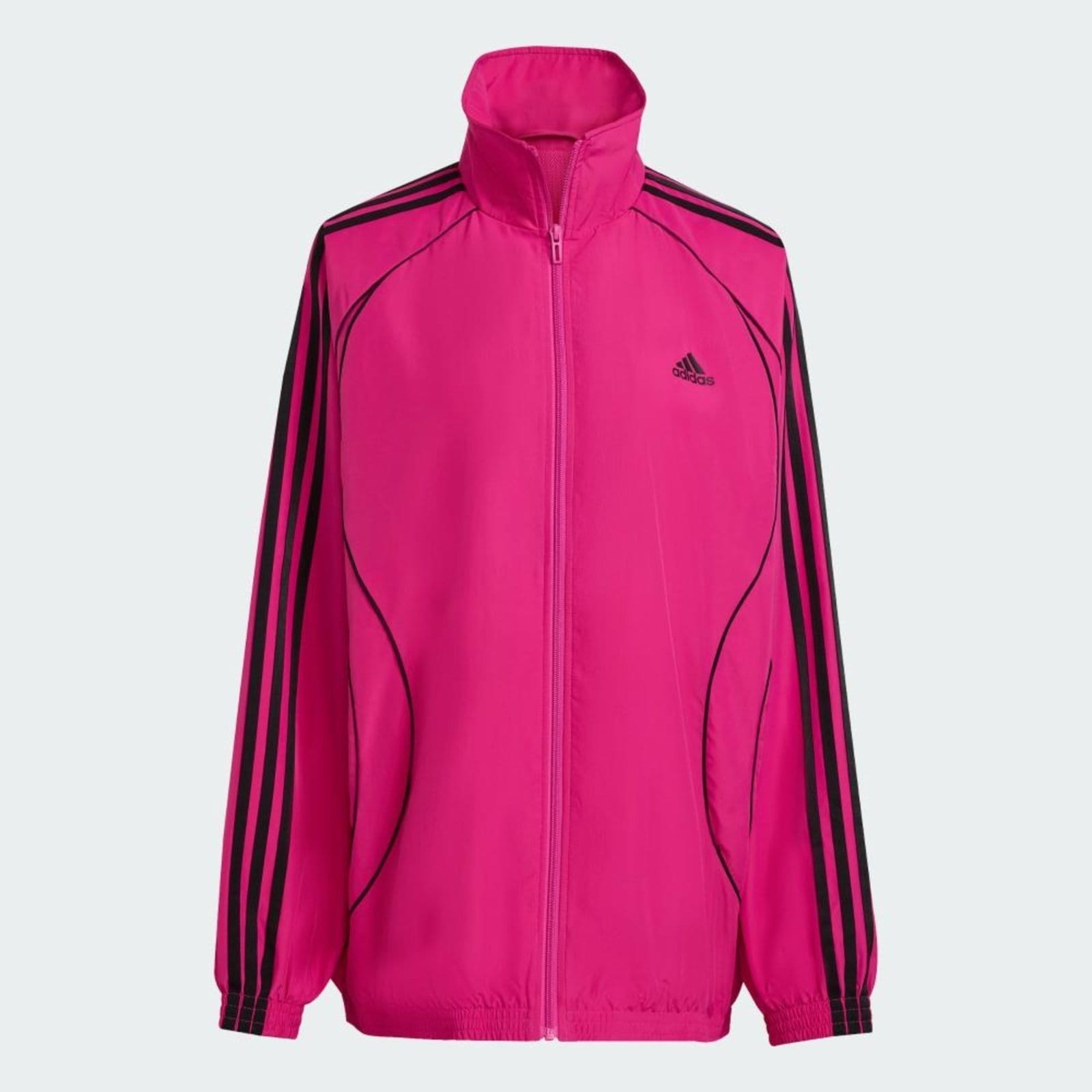 Vista 2 Jaqueta Teamgeist Adicolor Woven Oversized adidas Originals Adidas rosa