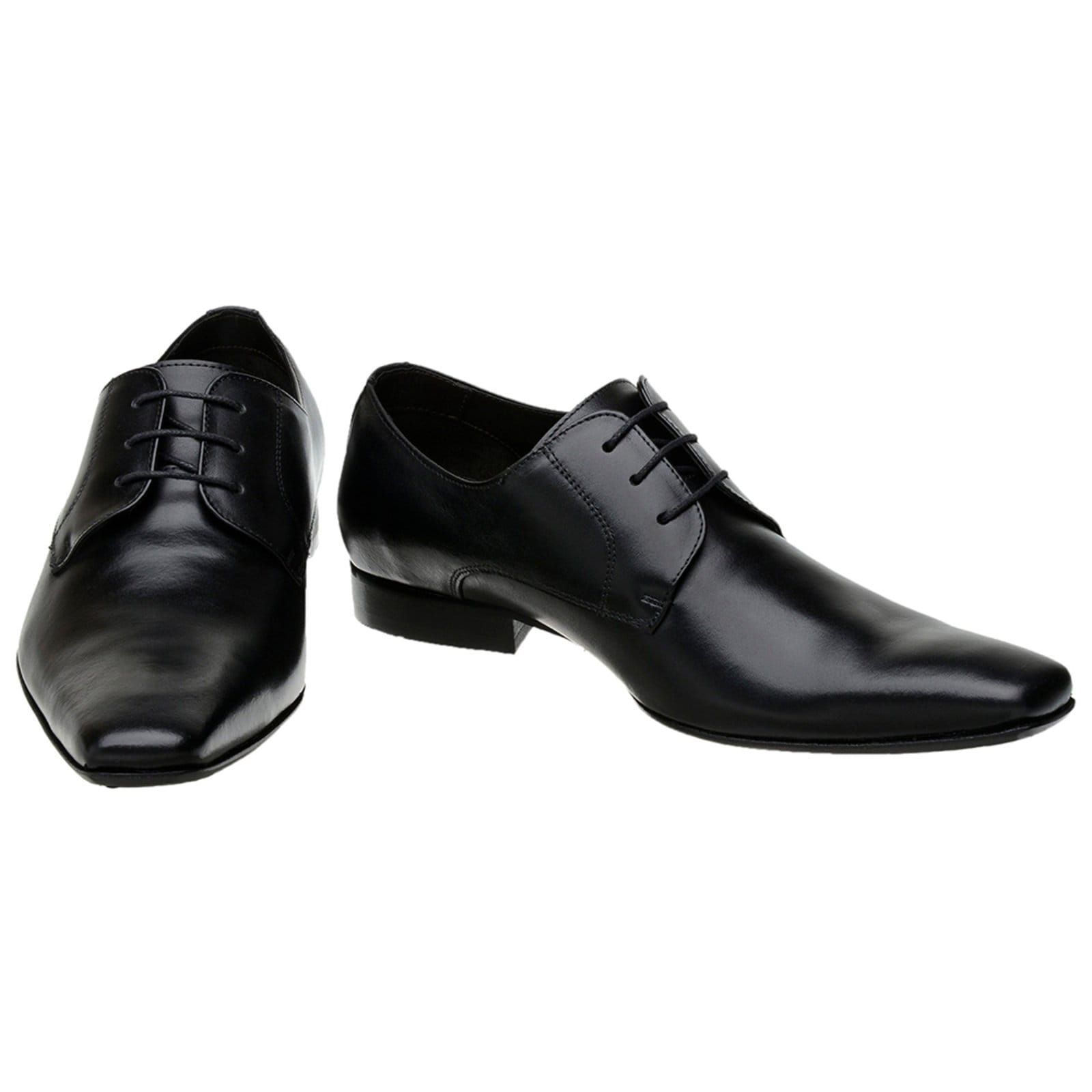 Vista 2 Sapato Social Malbork em Couro Estilo Italiano 34670P Malbork preto