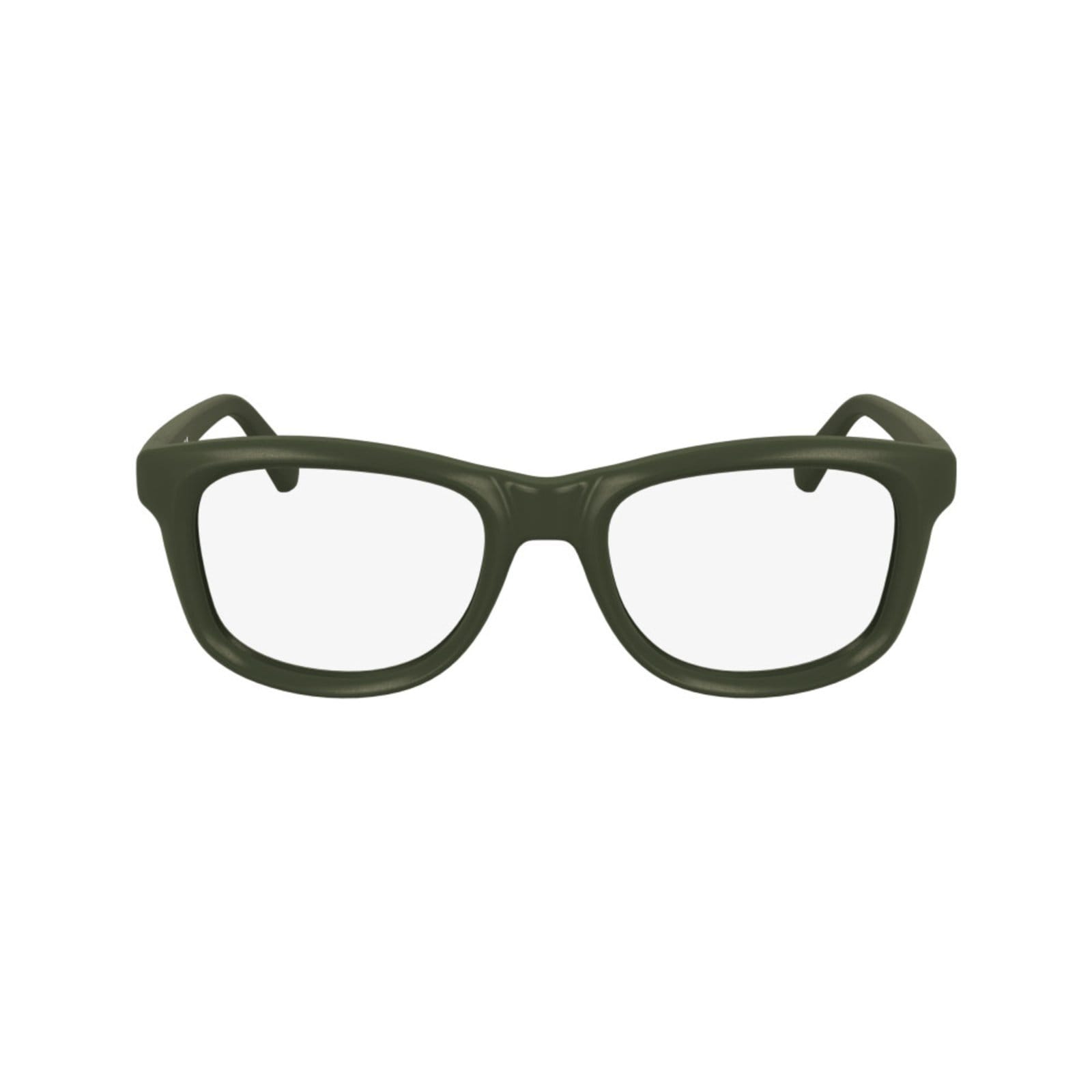 Vista 2 Armação Calvin Klein Jeans CKJ25614 309 Verde Masculino Calvin Klein Jeans verde militar