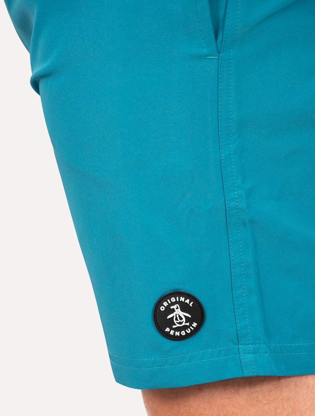 Vista 2 Short Original Penguin Masculino D Água Logo Patch Original Penguin azul
