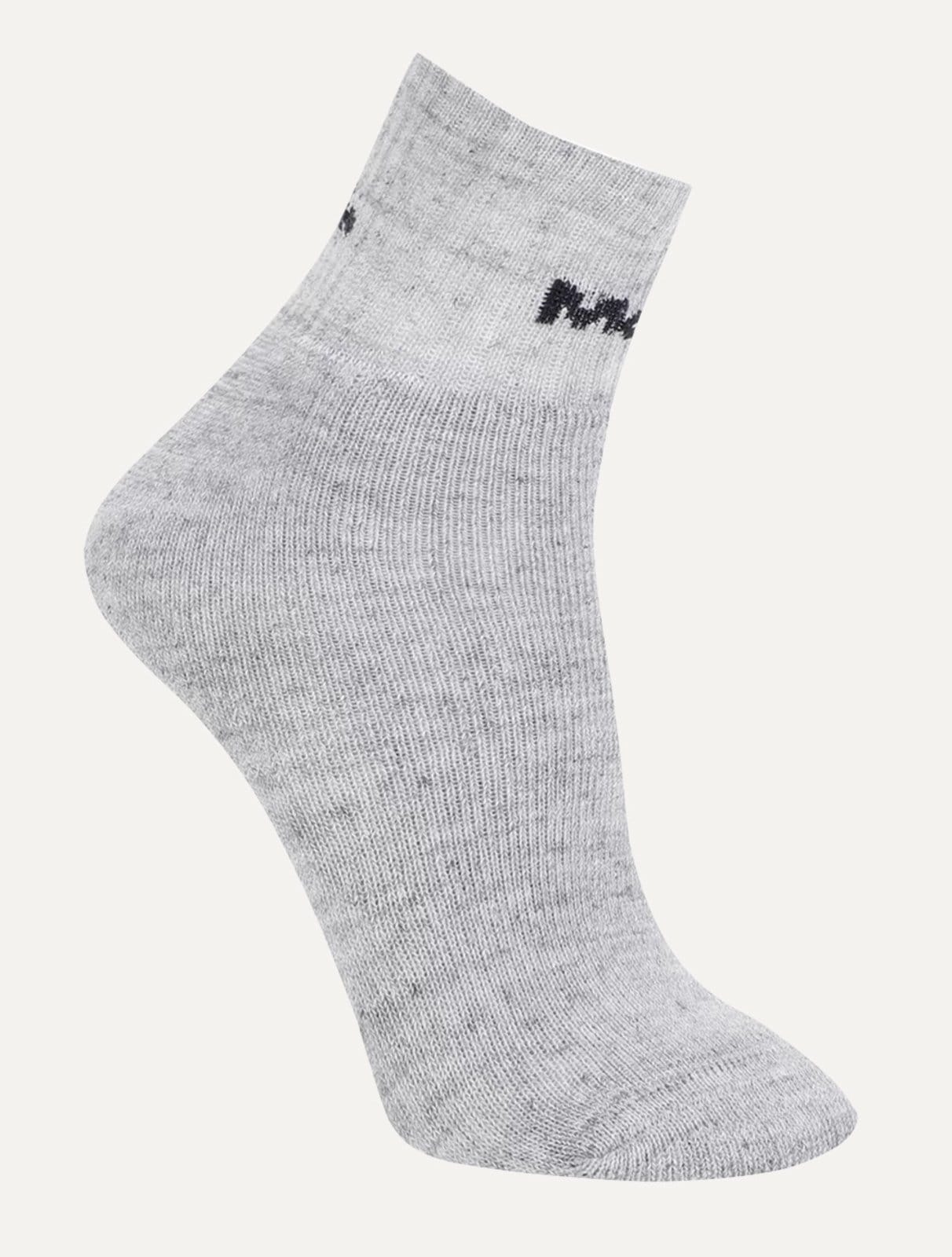 Meia Mash Esportiva Cano Curto Branca / Preta / Mescla Kit 3 Pares - 2