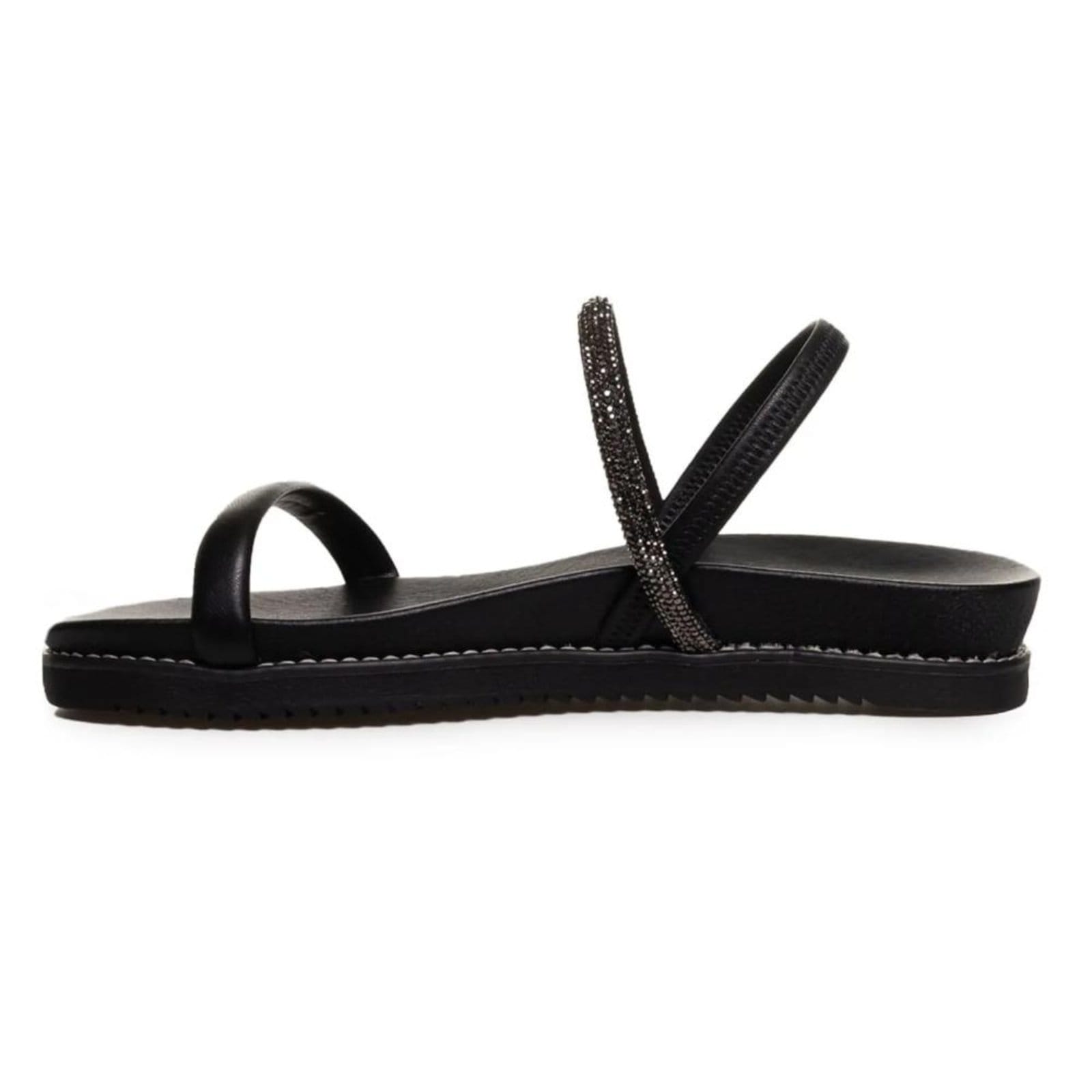 Vista 2 Sandália Via Marte Papete Elástico Feminina VIA MARTE preto