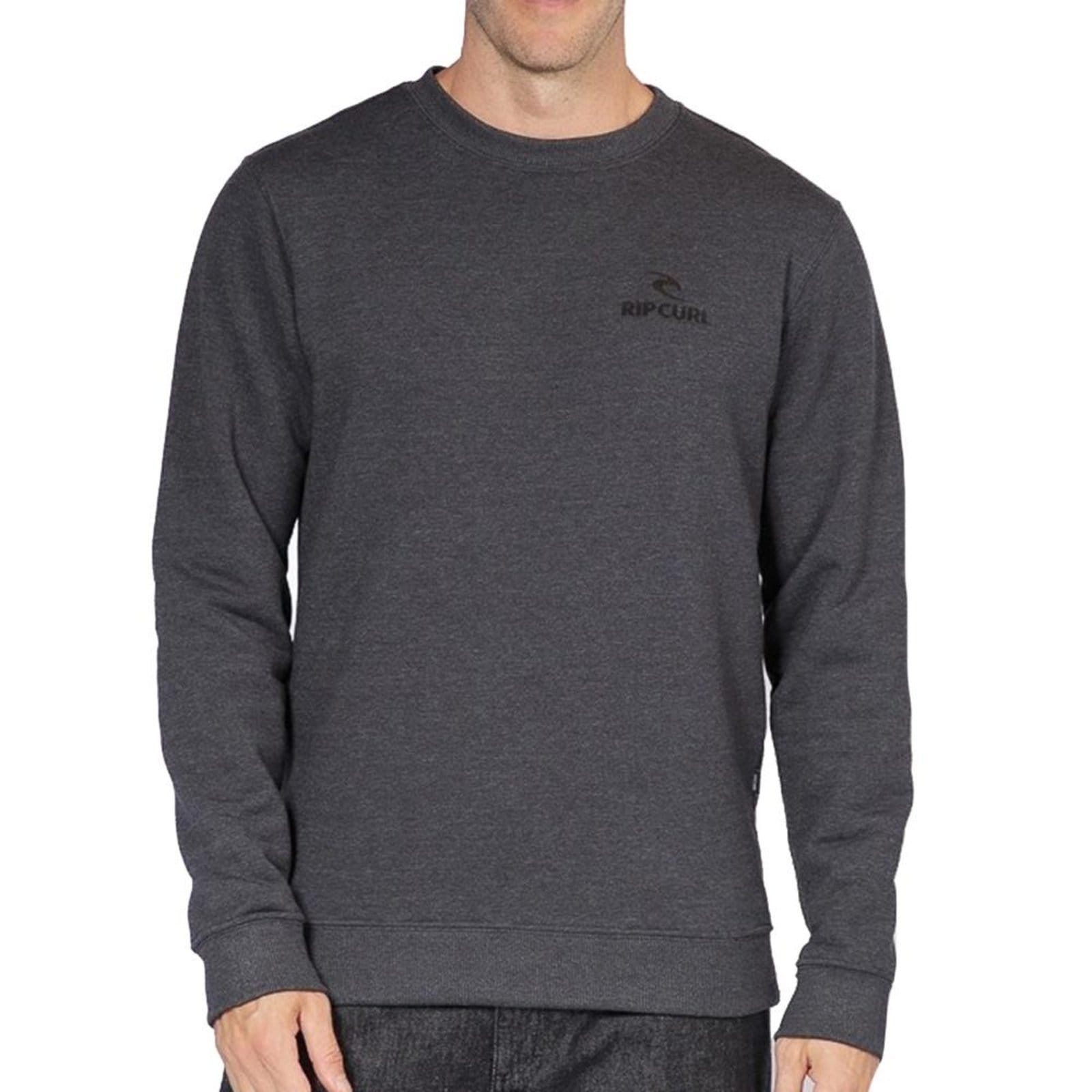 Moletom Rip Curl Careca Brand Stack WT25 Black Marle