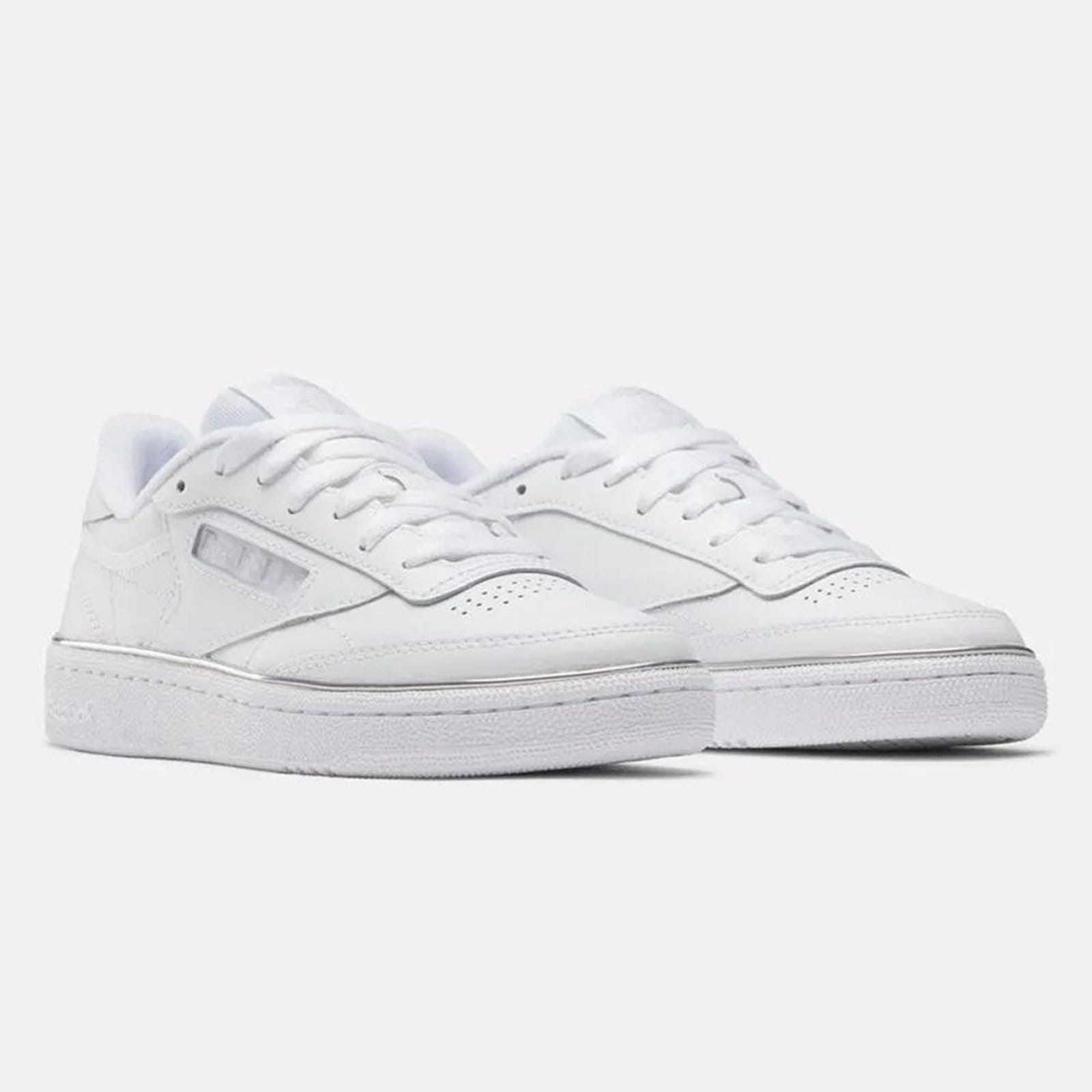 Vista 2 Tênis Reebok Club C 85 Feminino White/White/Grey Reebok branco white