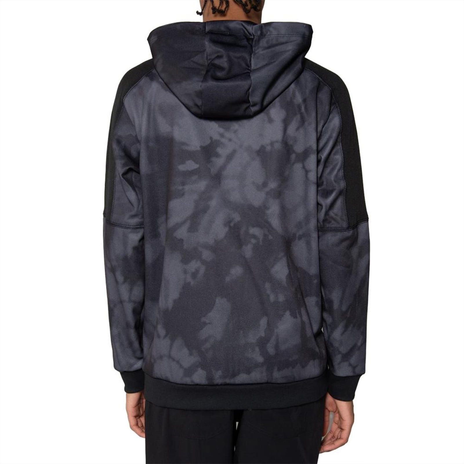 Vista 2 Moletom Oakley Aberto Tie Dye Printed SM25 Blackout Oakley preto