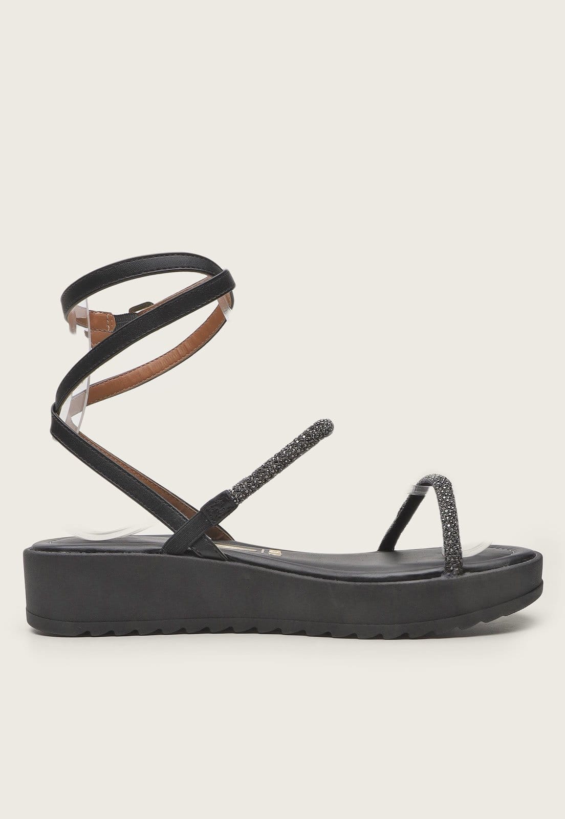 Vista 2 Sandália Vizzano Pedraria Preta VIZZANO preto