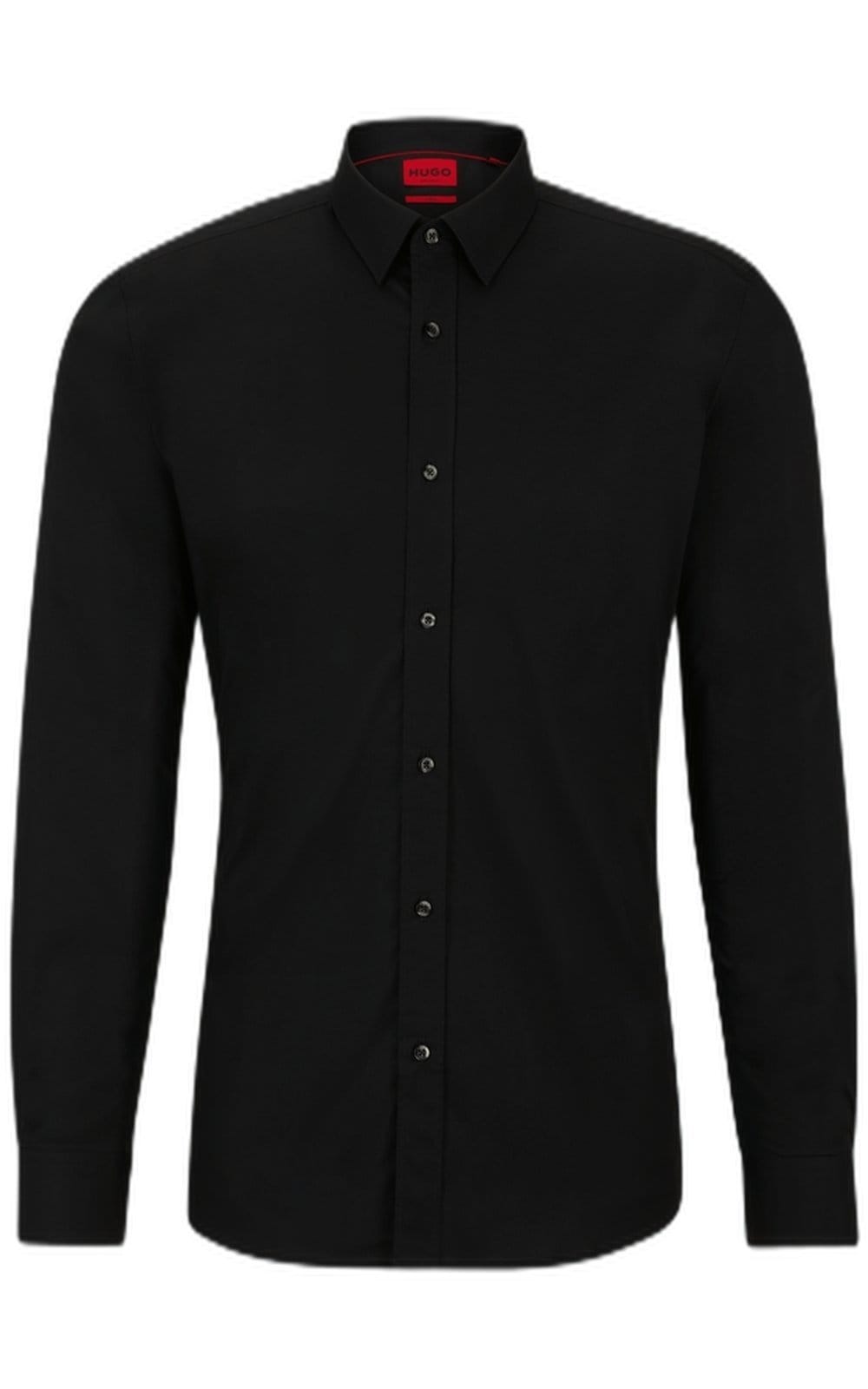 Camisa Extra-Slim Fit Em Popeline De Algodão Stretch