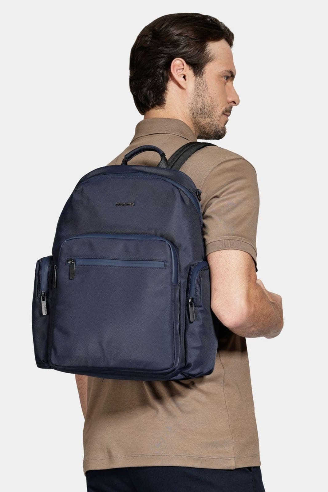 Vista 2 Mochila Aramis Office Marinho Aramis azul marinho