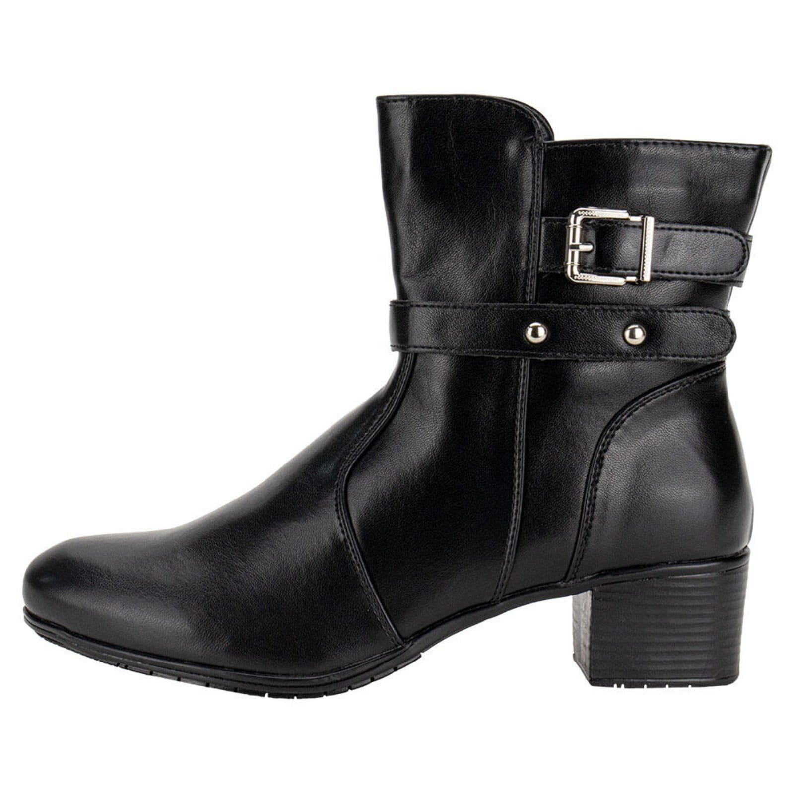 Vista 2 Bota Feminina Cano Baixo Mooncity 72079 0742079 Mooncity preto