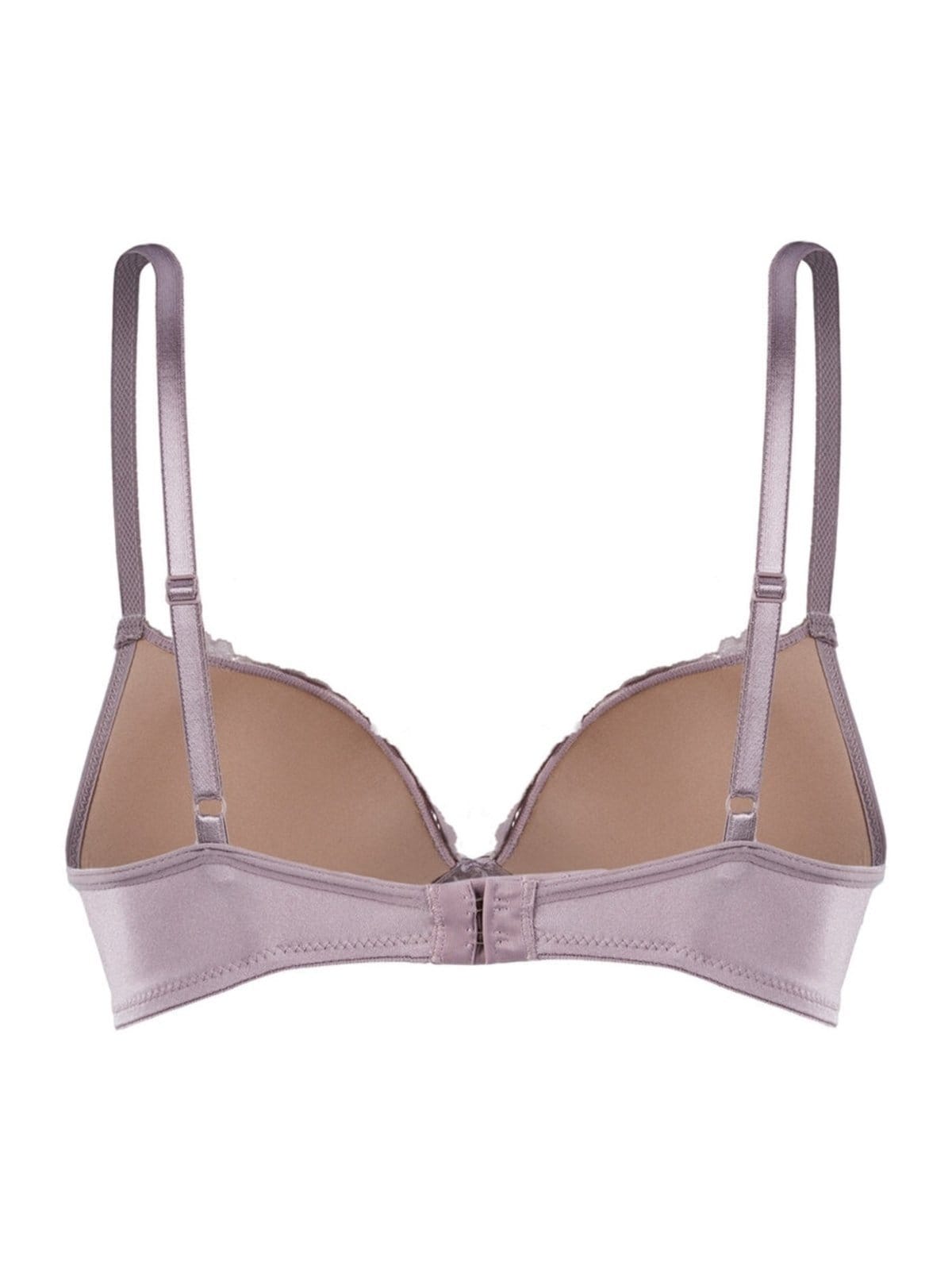 Vista 2 Sutiã com Aro e Bojo Push Up Demillus 69003 Demillus roxo