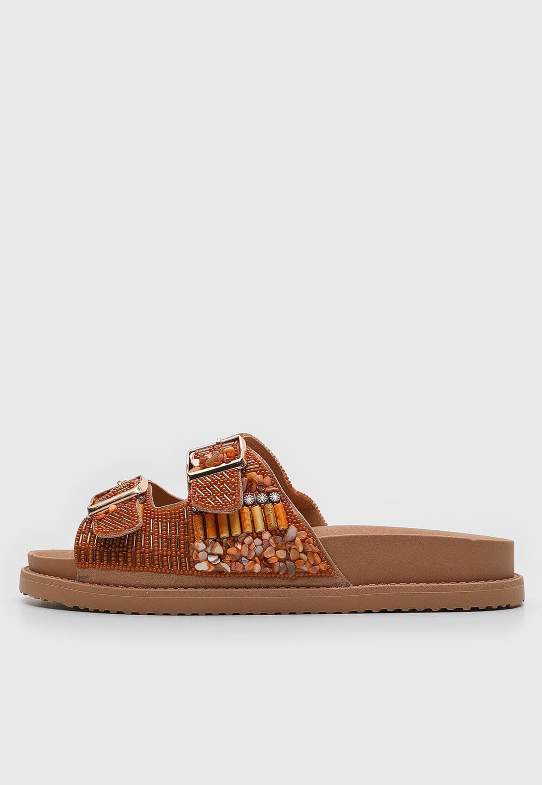 Rasteira Papete Ramarim Bordado