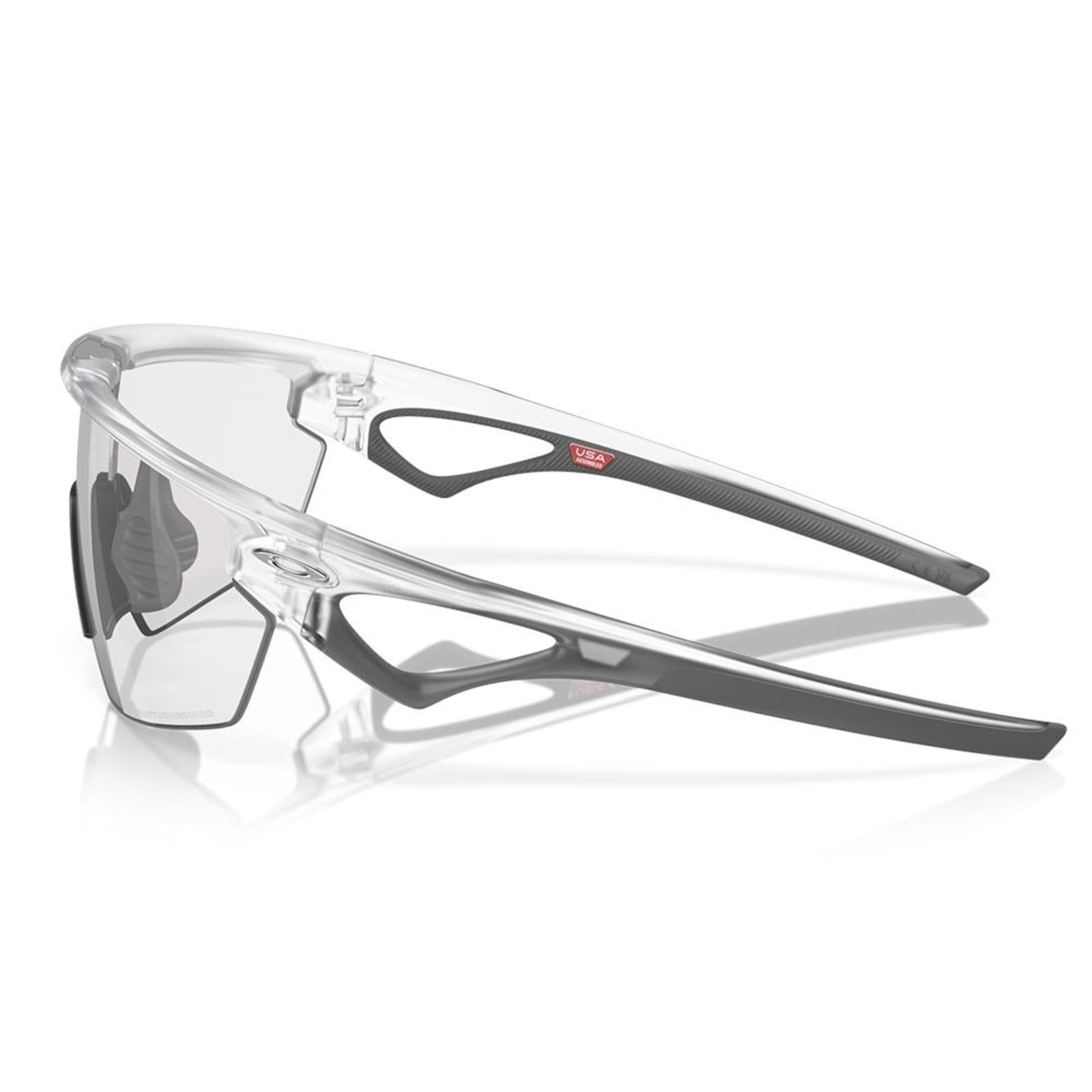 Vista 2 Óculos de Sol Oakley Sphaera Matte Clear 0736 Oakley branco clear