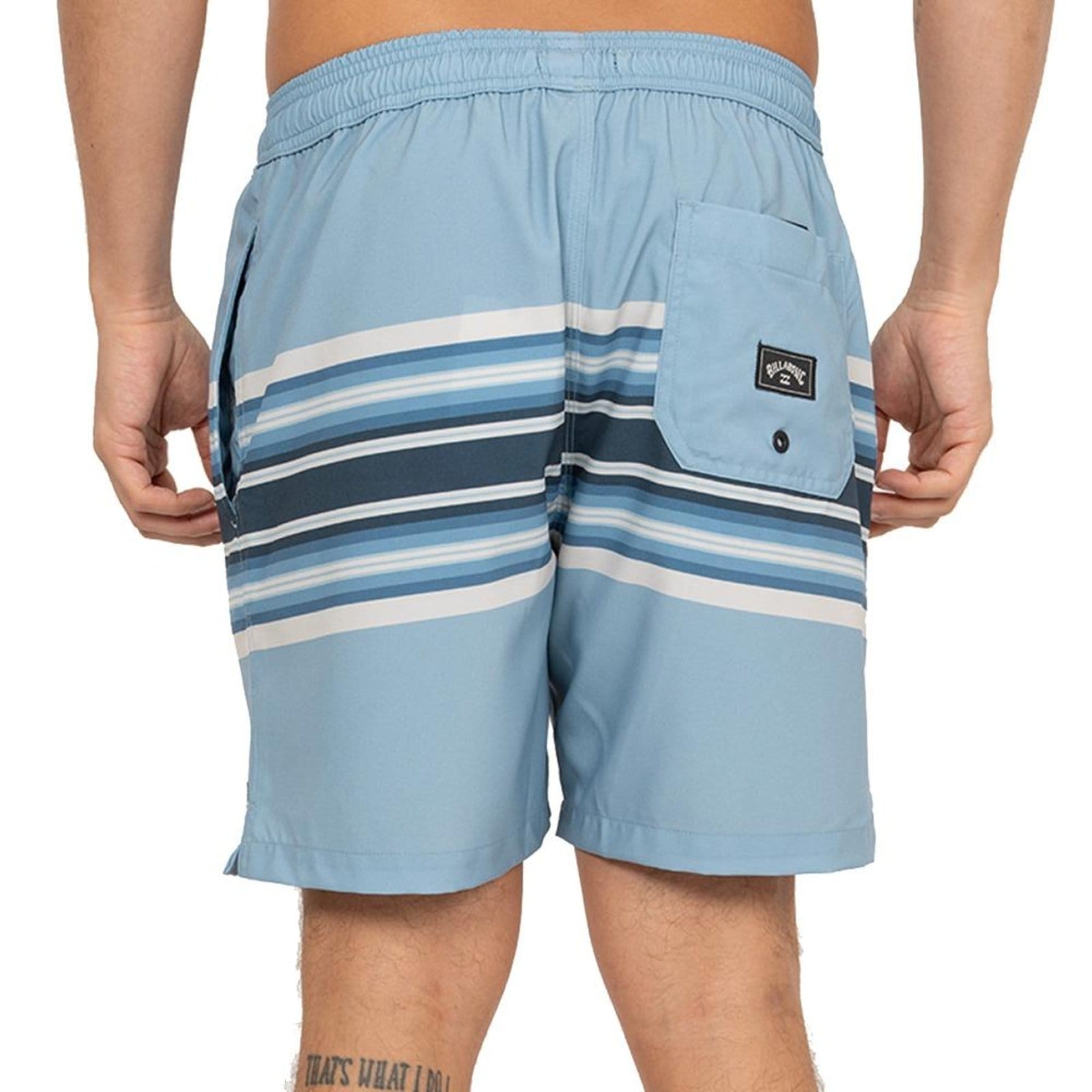 Vista 2 Bermuda Billabong Spinner Layback 17 SM26 Masculina Billabong azul