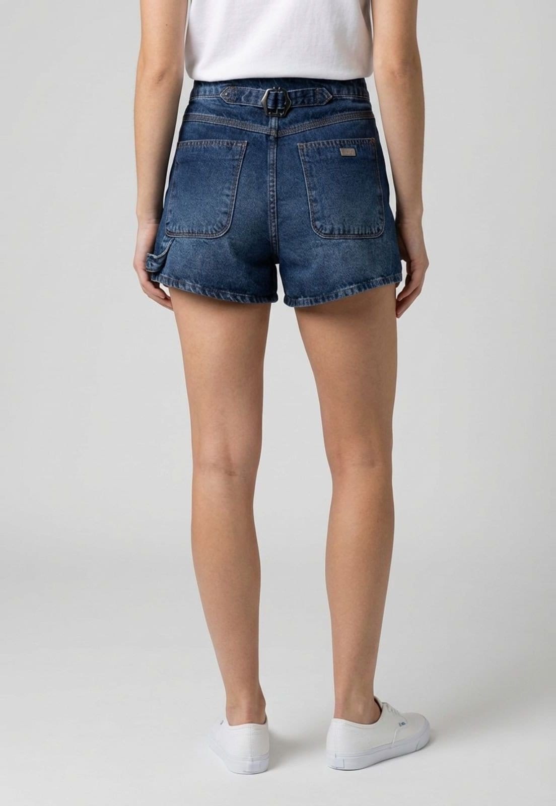 Vista 2 Short Feminino Colcci Jeans Colcci azul