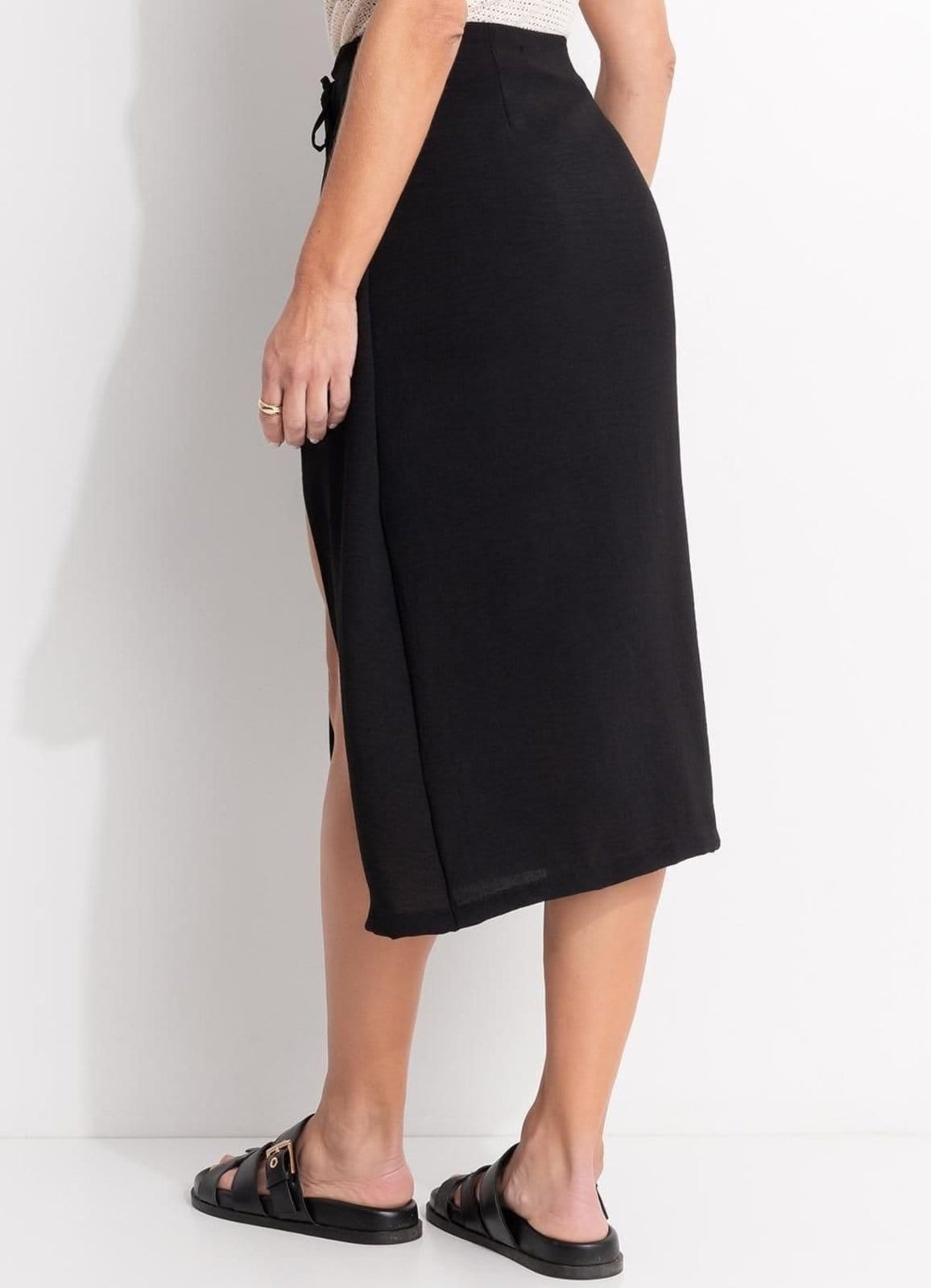 Vista 2 Saia Em Air Flow Preto Quintess marrom