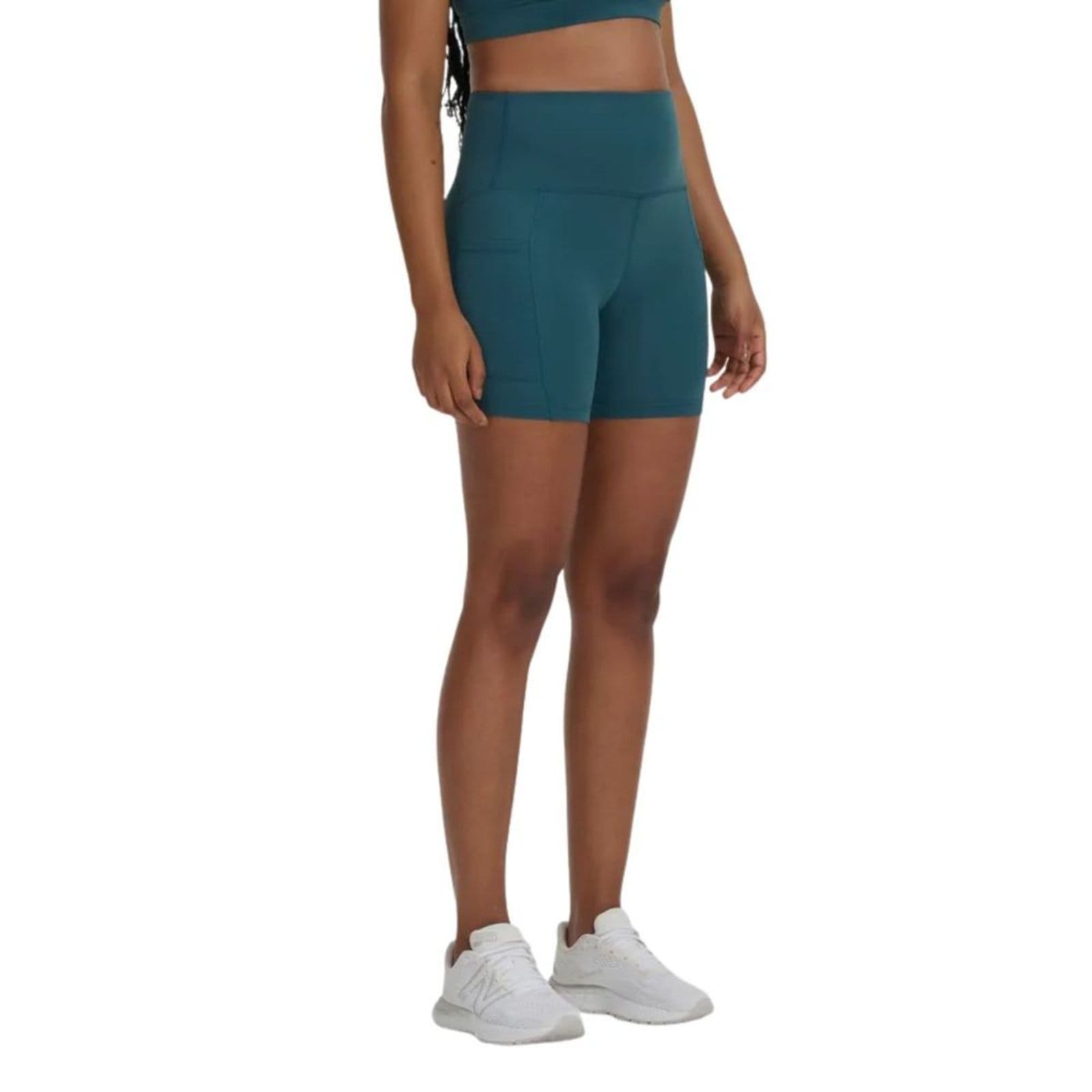 Vista 2 Bermuda Feminina Curta New Balance Sleek 6 New Balance verde