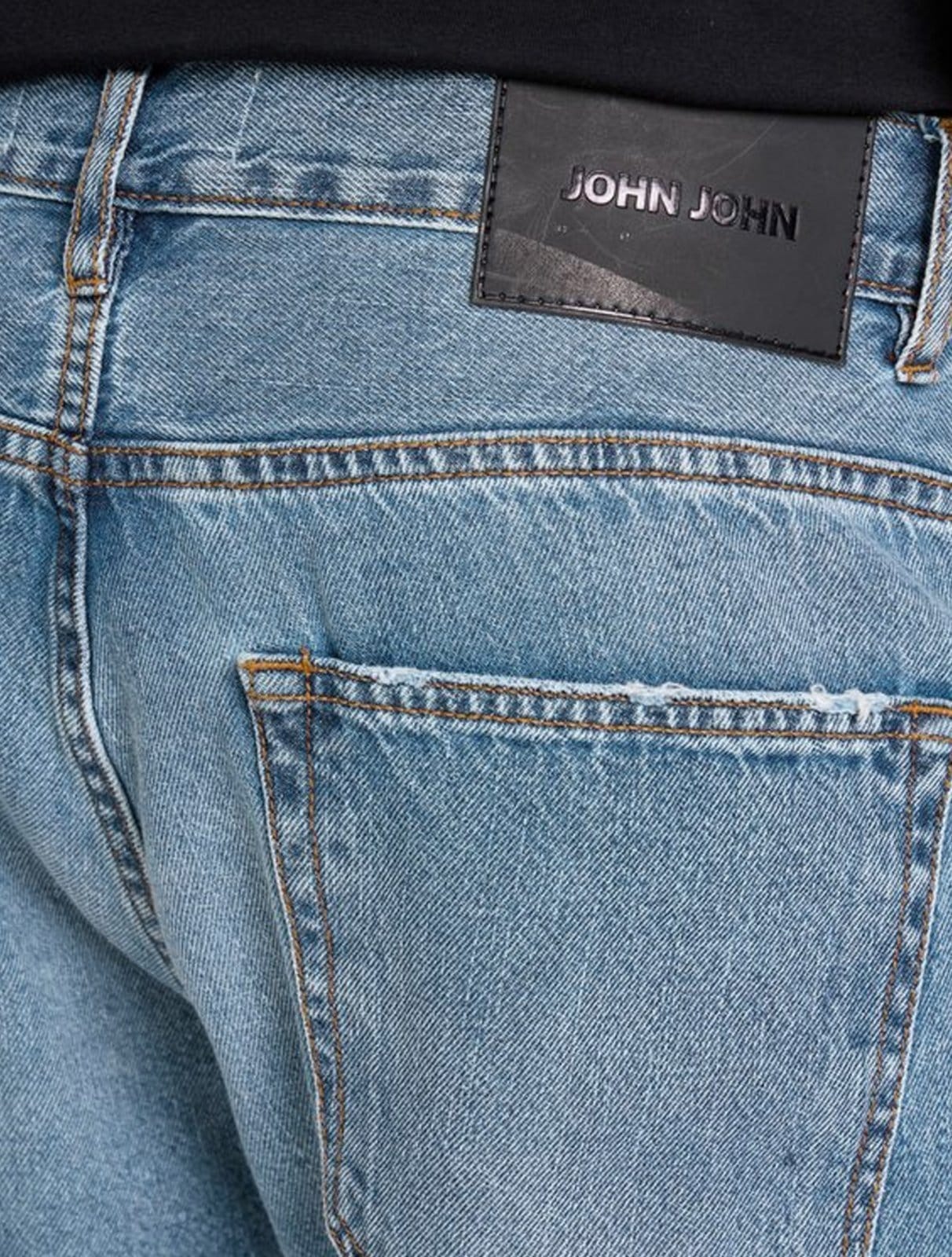 Vista 2 Bermuda John John Jeans Masculina Classic França Clara John John azul