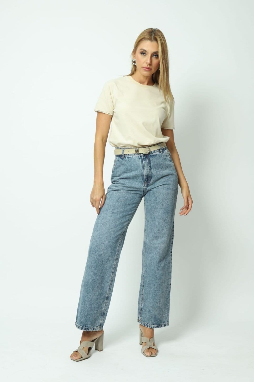 Calça Jeans Reta 42