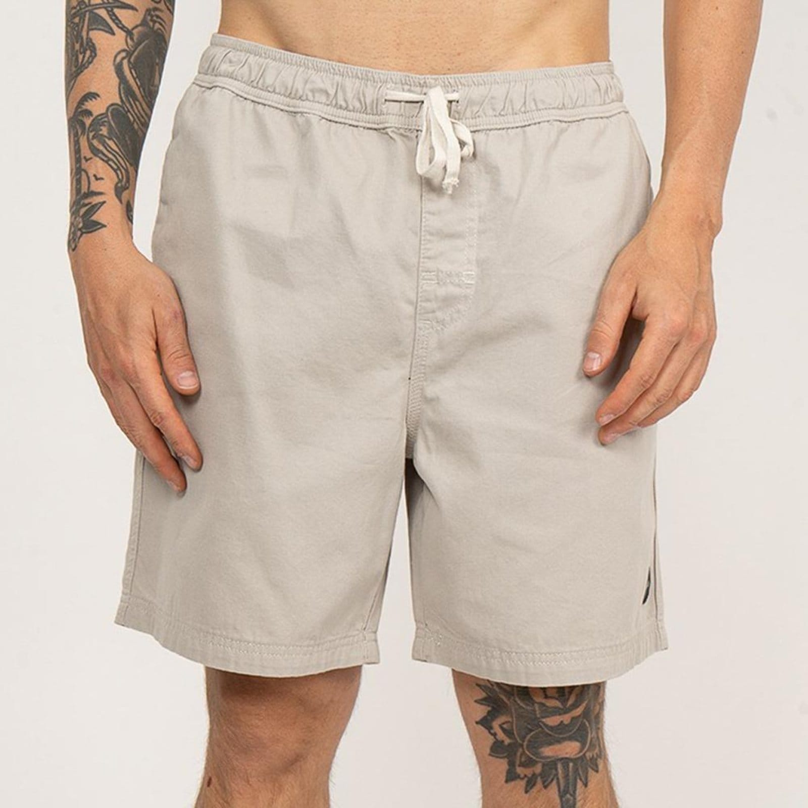 Bermuda RVCA Escape Elastic SM26 Masculina Areia