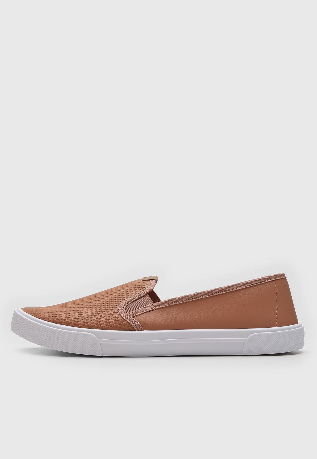 Tênis Slip On Moleca Texturizado