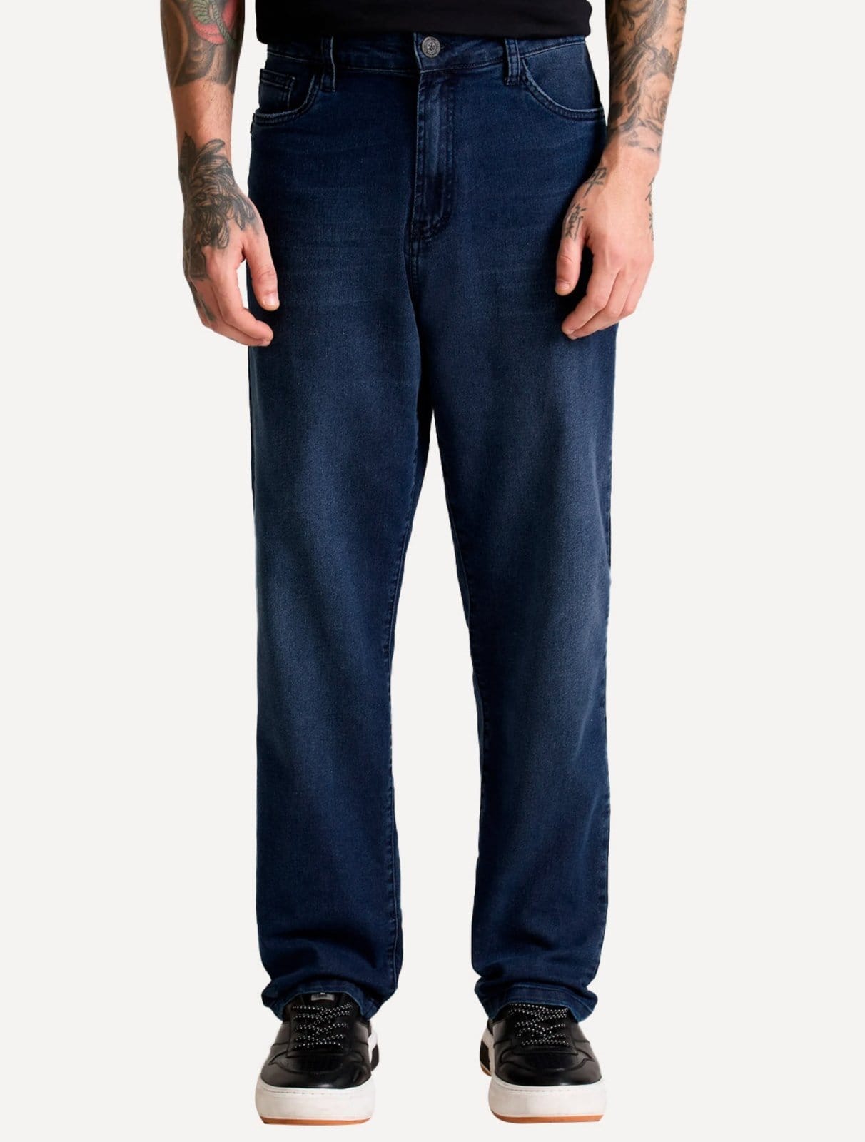 Calça John John Jeans Masculina Straight Cartagena Escuro