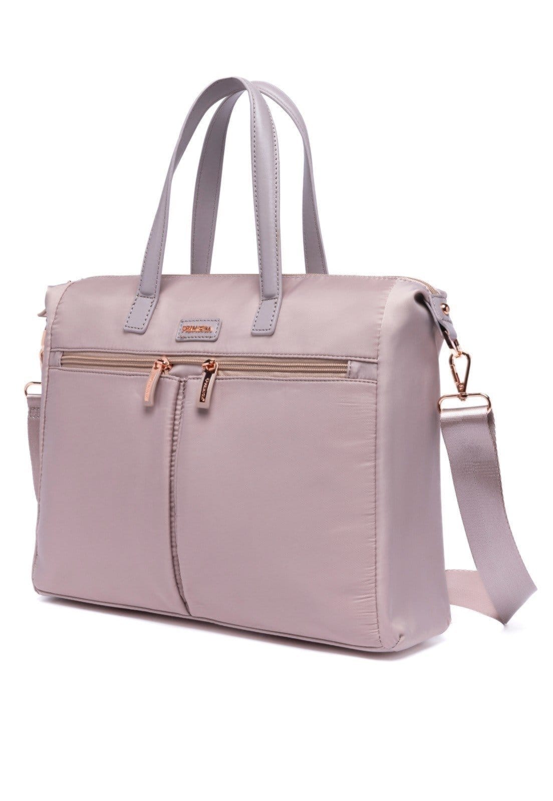 Vista 2 Bolsa Primicia de Mão Alça Transversal Resistente Espaçosa Primicia rosa