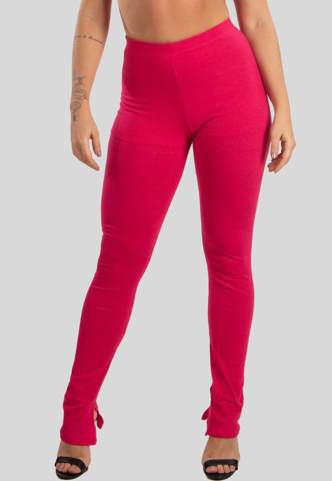 Calça Legging Diluxo Cintura Alta Ribana