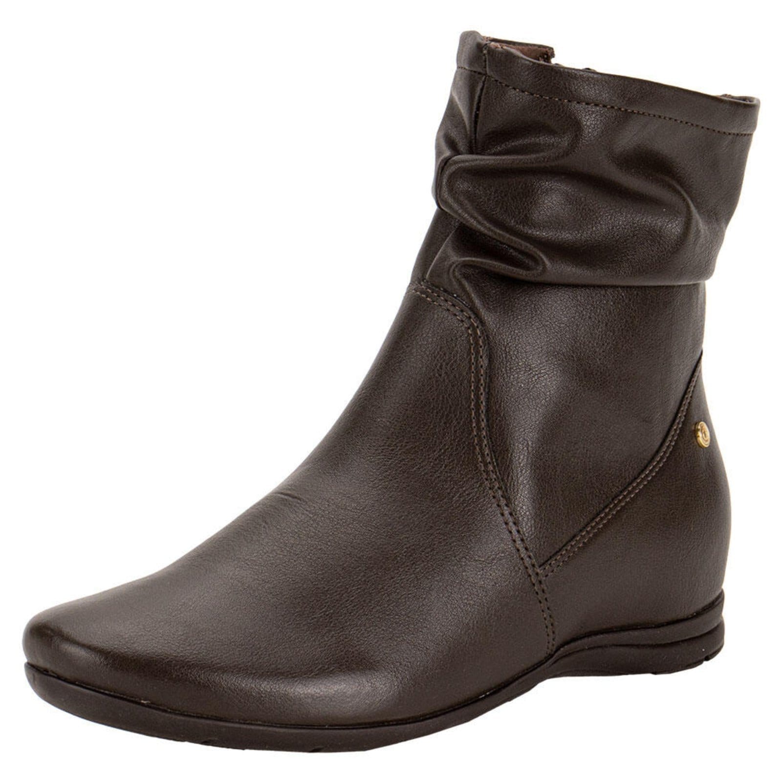 Bota Feminina Cano Baixo Comfortflex 2591302 A1451302