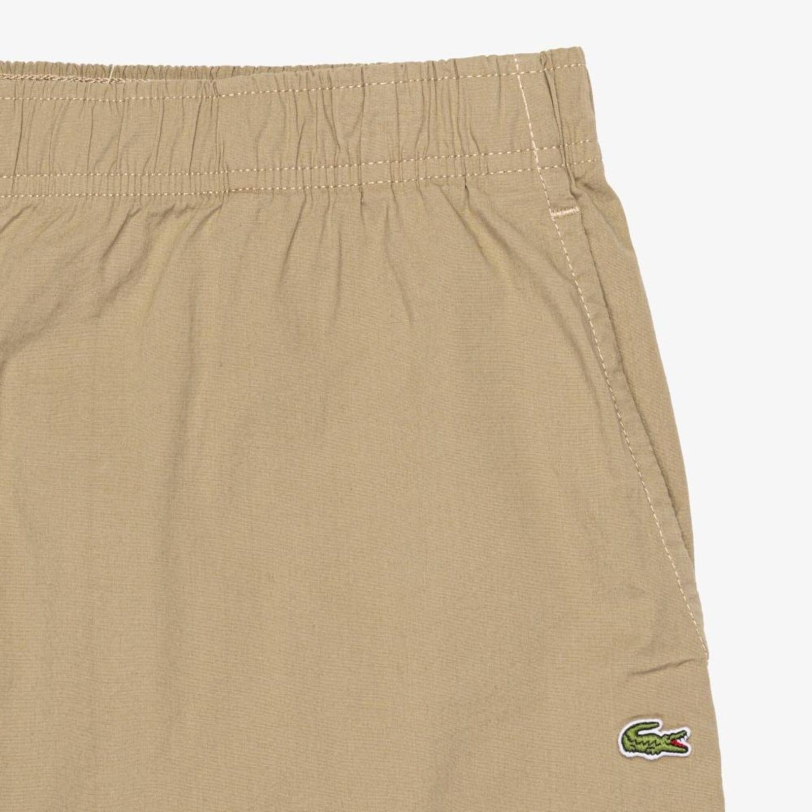 Vista 2 Bermuda Relaxed Fit em Gabardine Leve Beige - 2XL Bege Lacoste bege beige