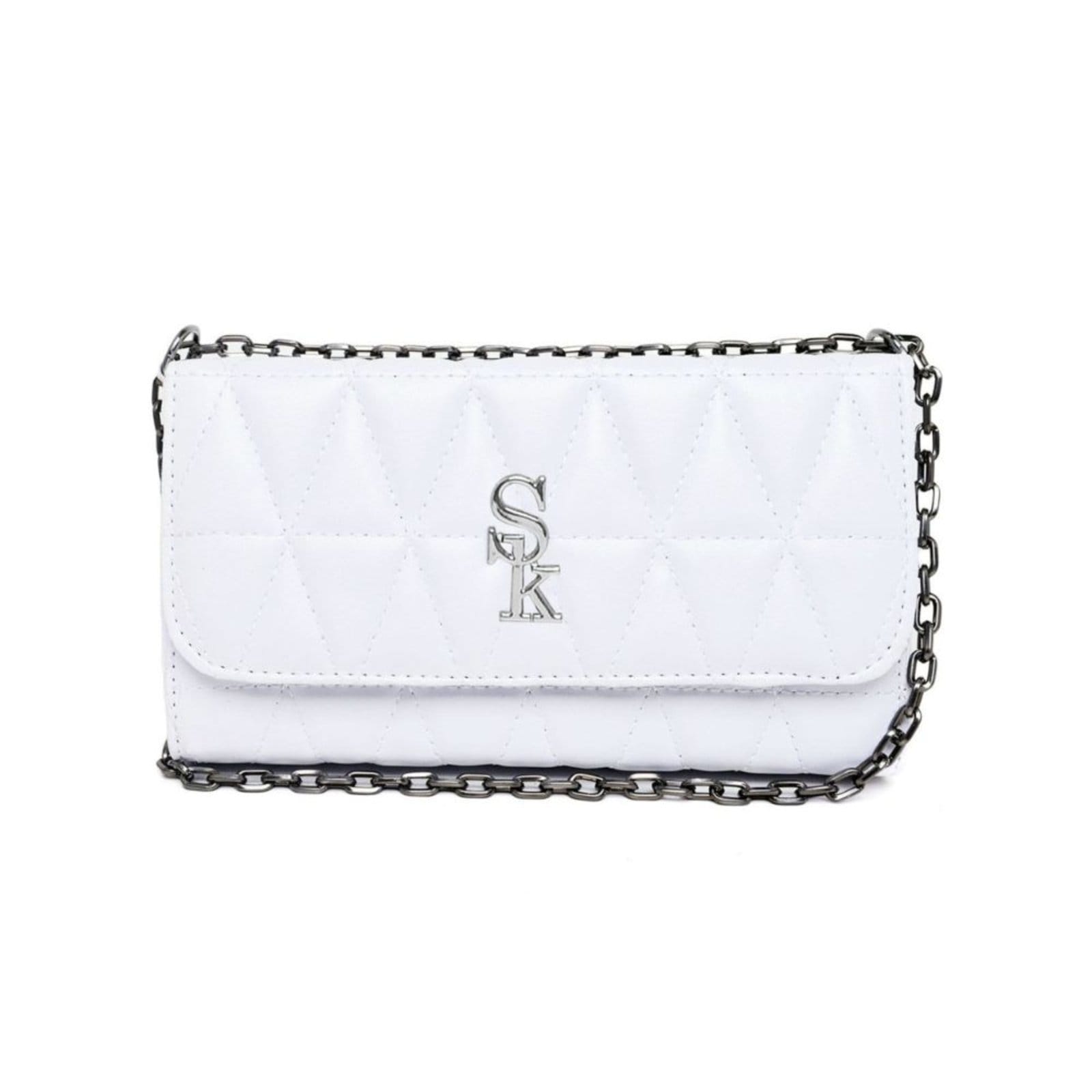 Bolsa Feminina Anna Andrade Transversal Clutch Casual Corrente Moda Tendência