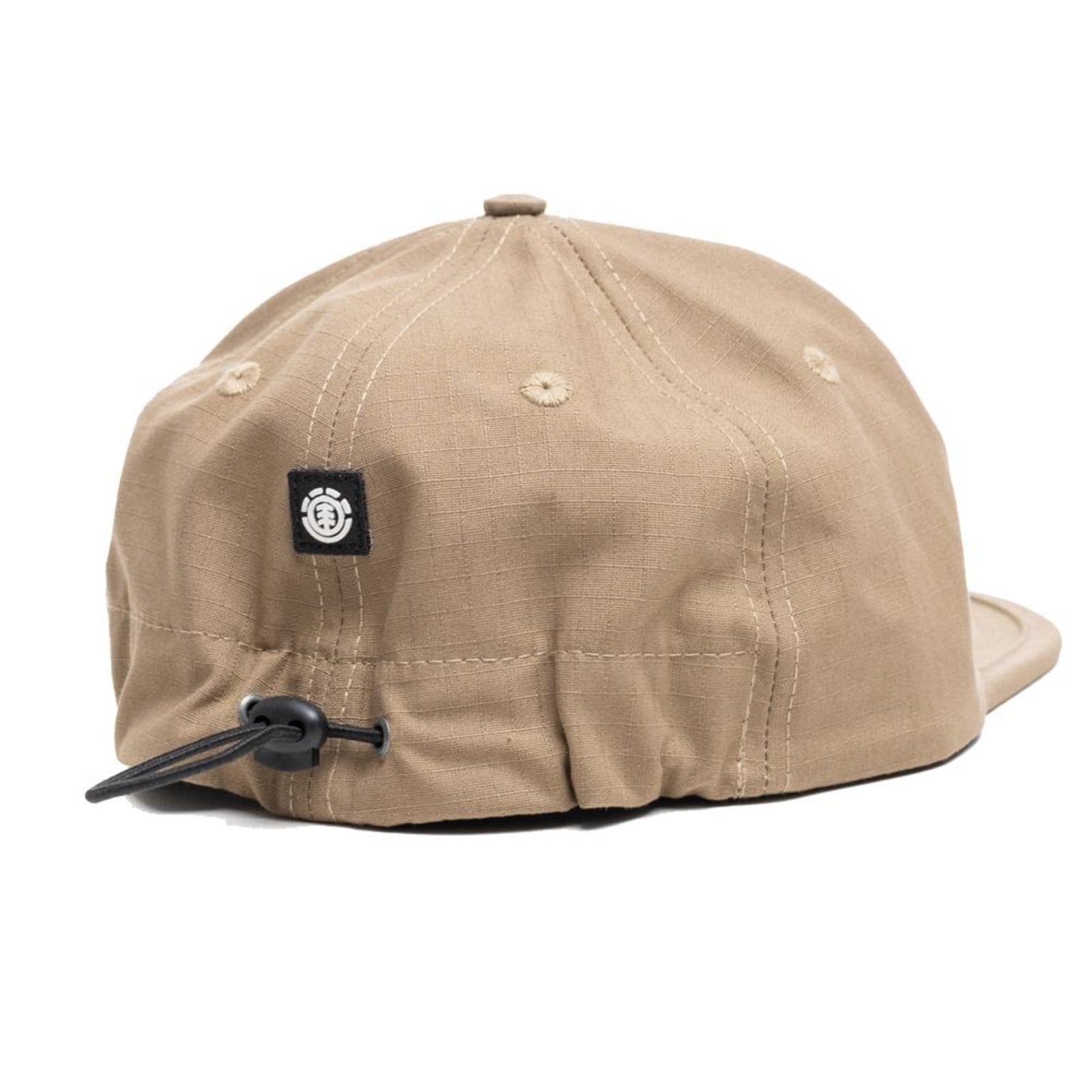 Vista 2 Boné Element Aba Reta Skateboard WT25 Caqui Element bege caqui