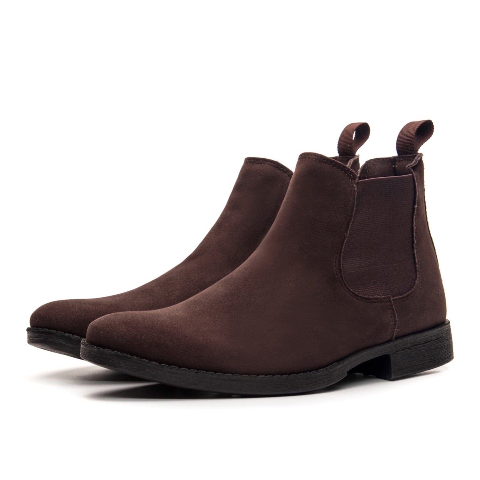 Botina Bota Chelsea Masculina Country Rodeio Confortavel Camurça Café
