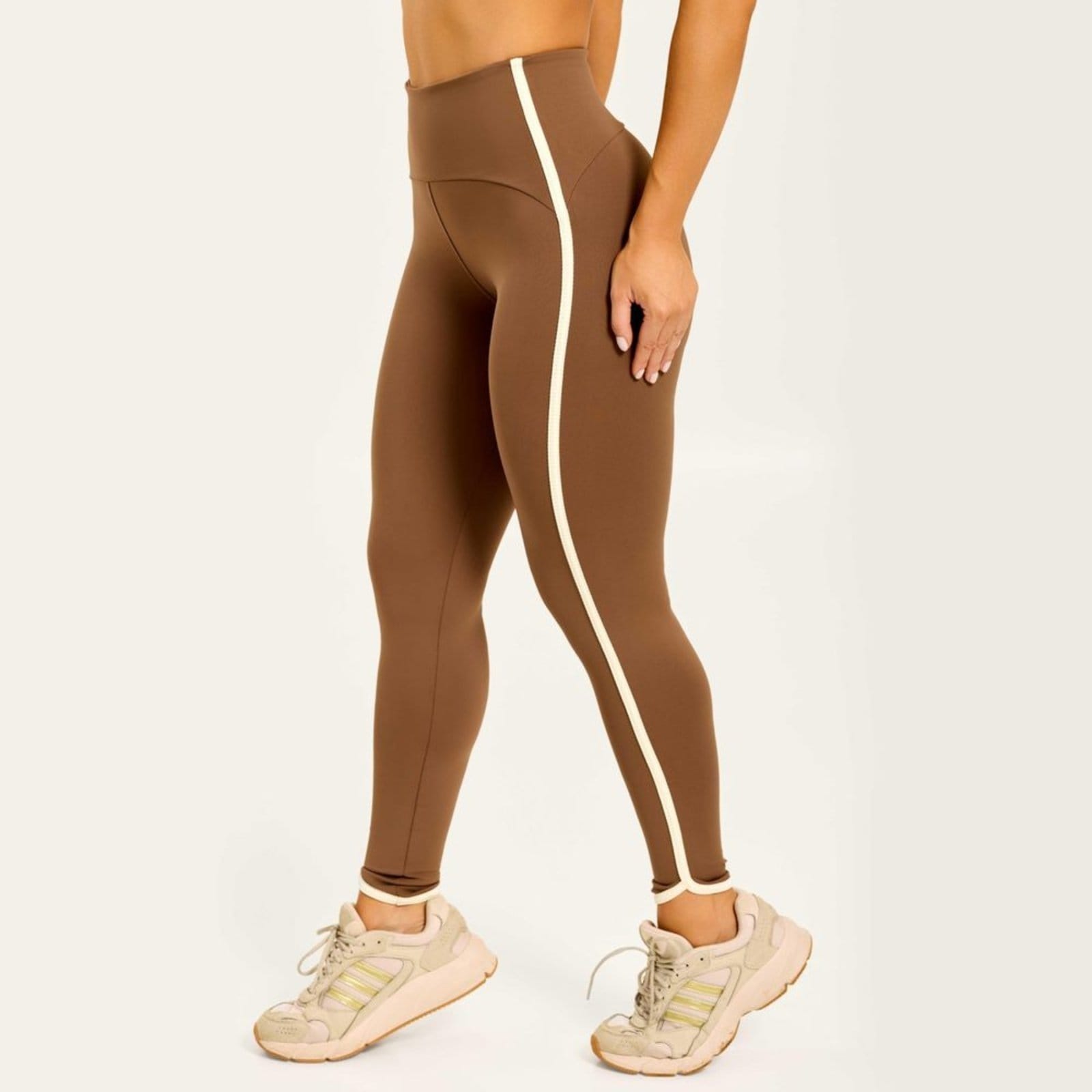 Legging Impression Castanho Capucine Poliamida