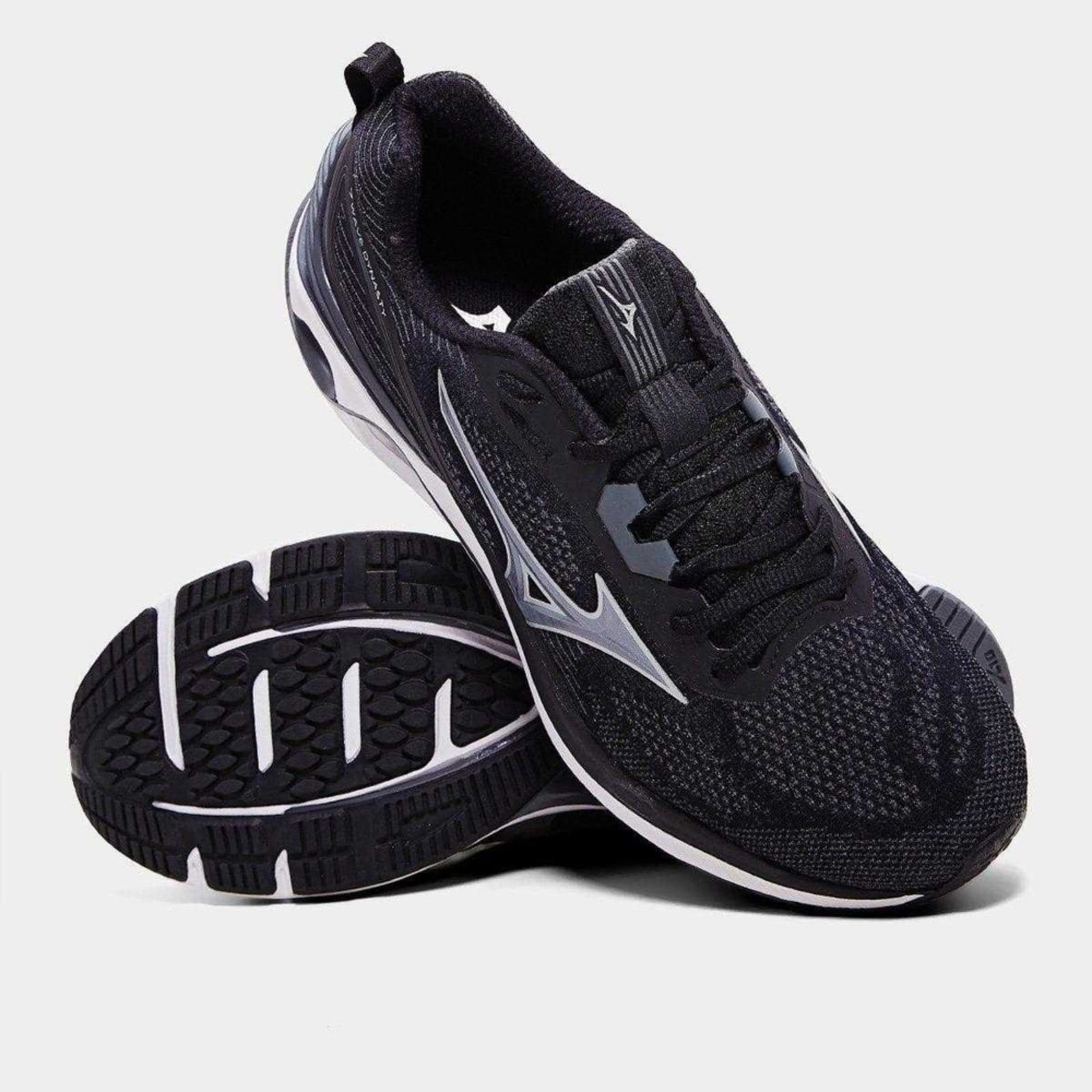 Vista 2 Tênis Masculino Mizuno Wave Dynasty 7 Mizuno preto