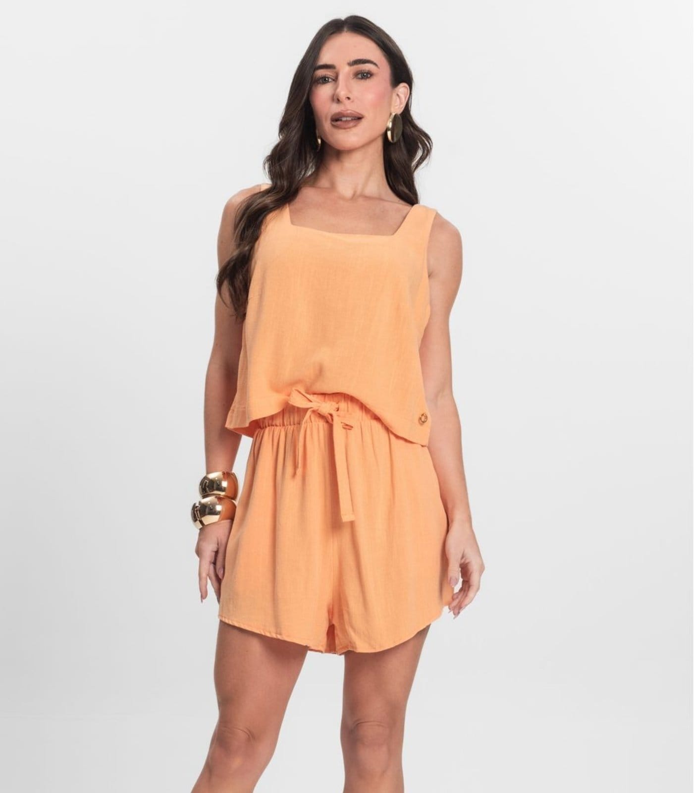 Shorts Feminino Em Linho Endless