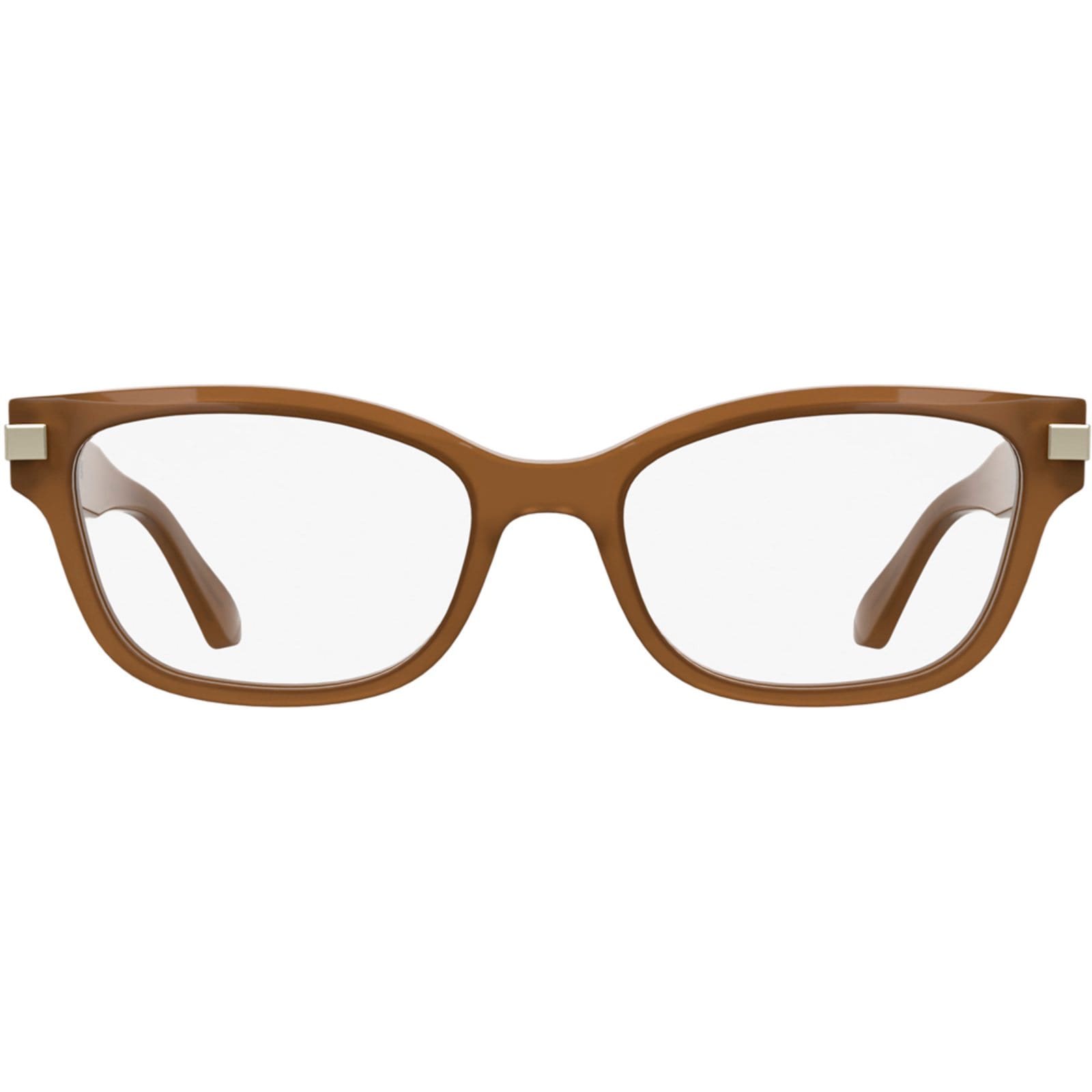 Vista 2 Armação Calvin Klein 25541 272 Feminino Calvin Klein marrom