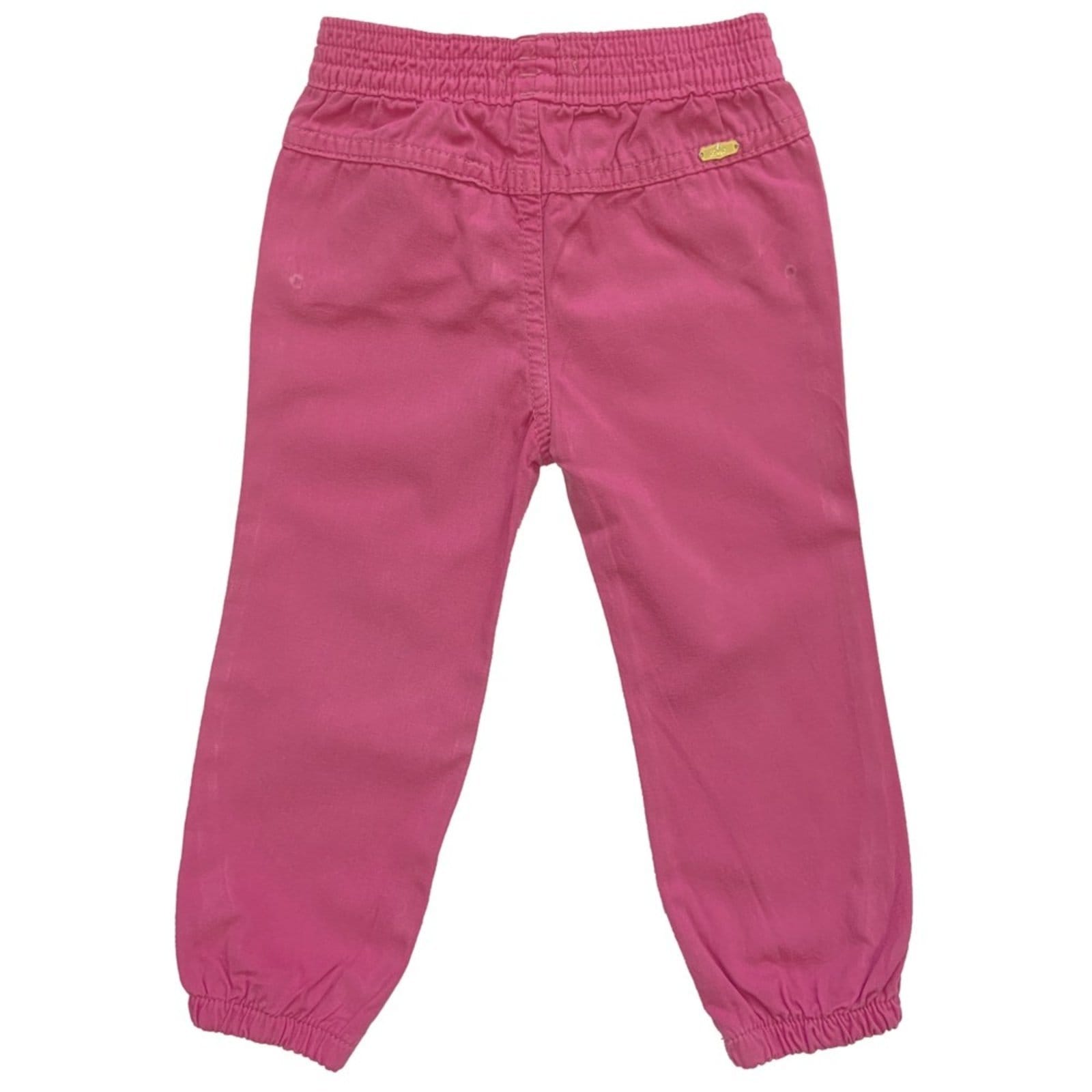 Vista 2 Infantil - Calça Look Jeans Jogger Pink Look Jeans rosa pink