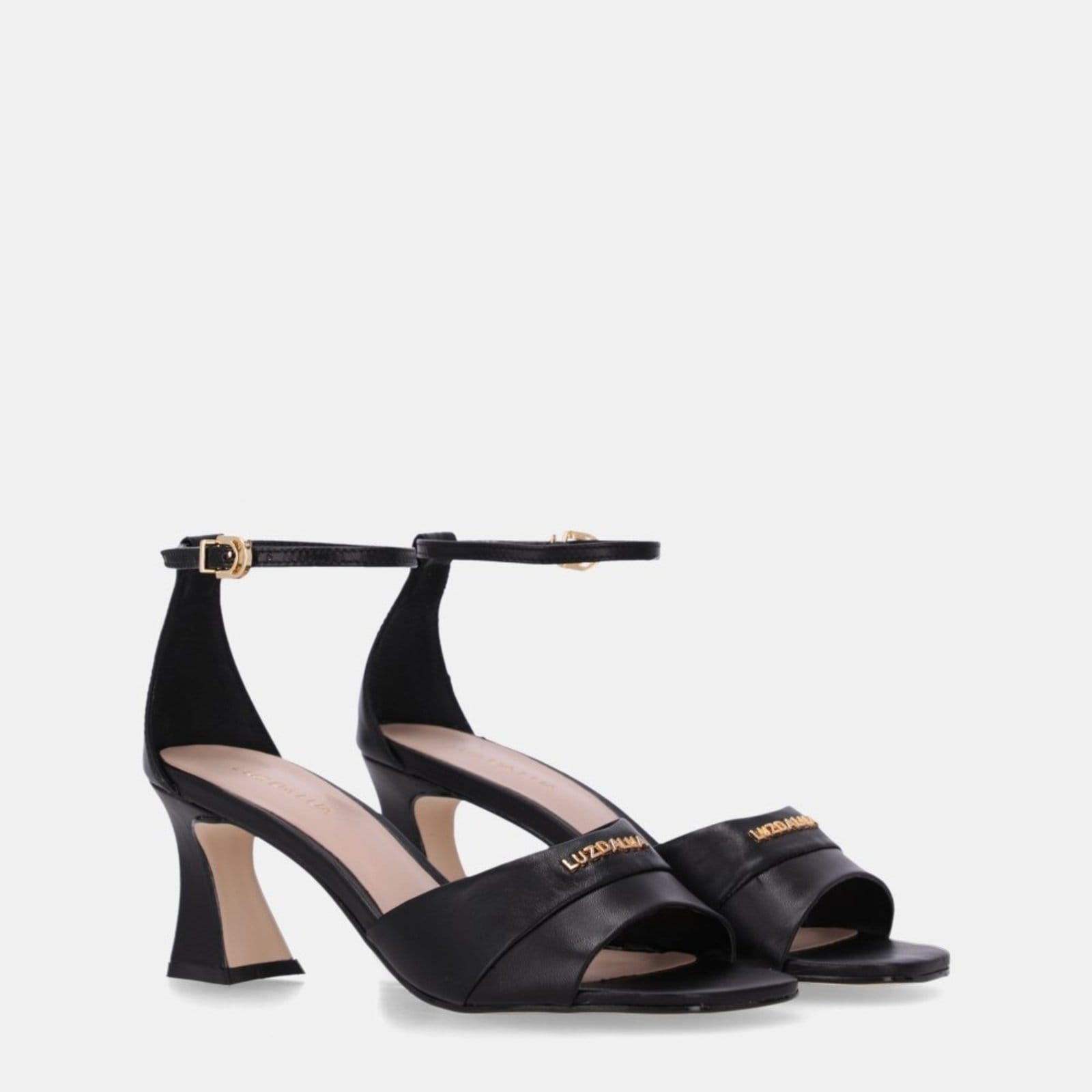 Vista 2 Sandália Salto Luz da Lua - 60740007 Luz Da Lua Luz Da Lua preto