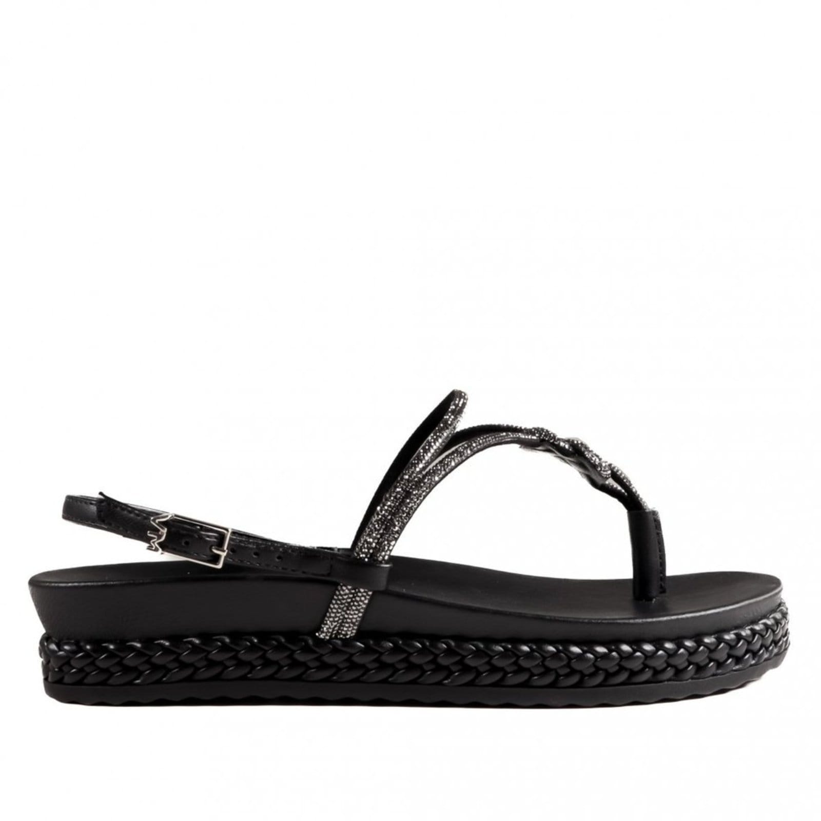 Sandália Rasteira Papete Via Marte Feminina 101-005 Via Marte