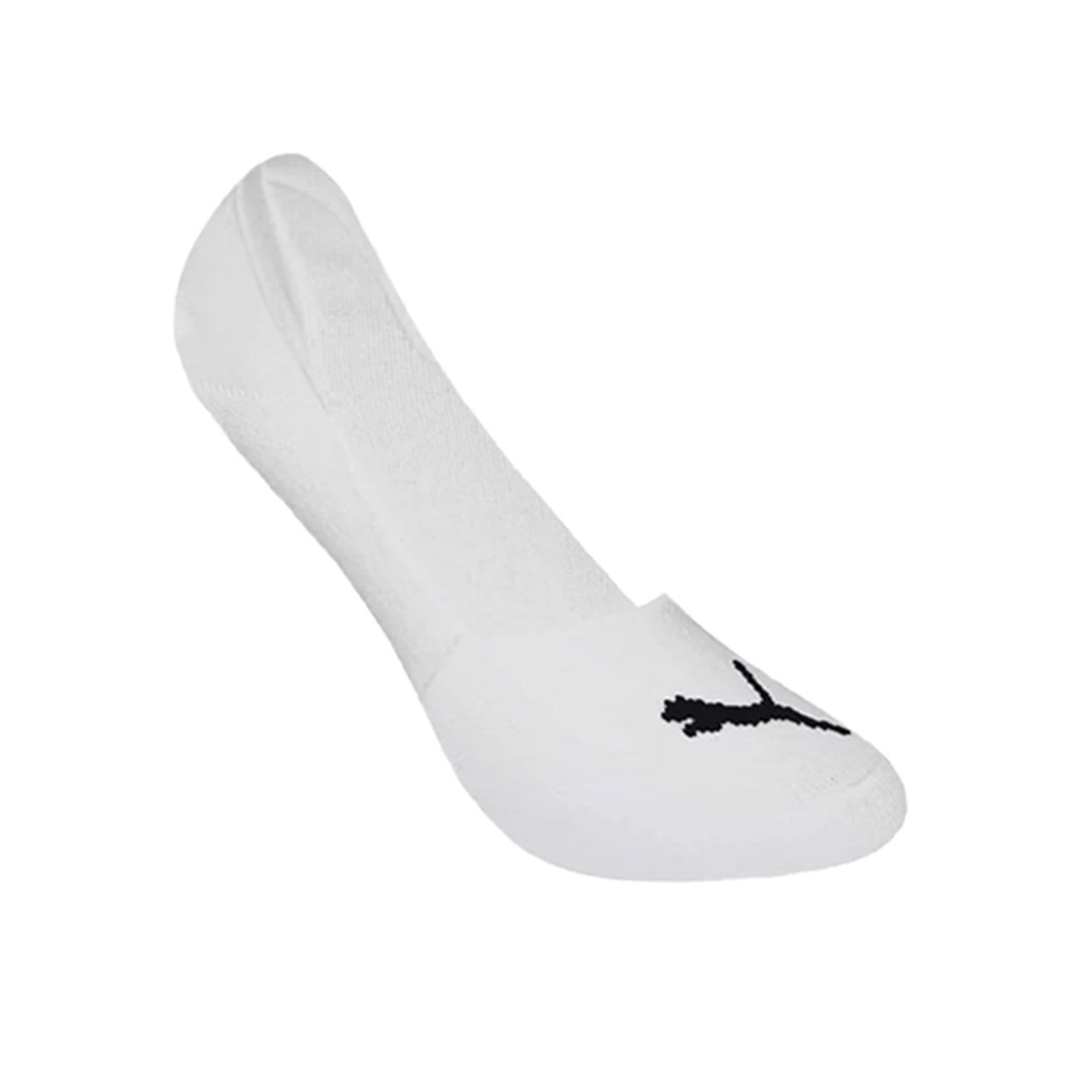 Vista 2 Kit 6 Pares de Meias Puma Sapatilha Invisível Feminino Puma branco