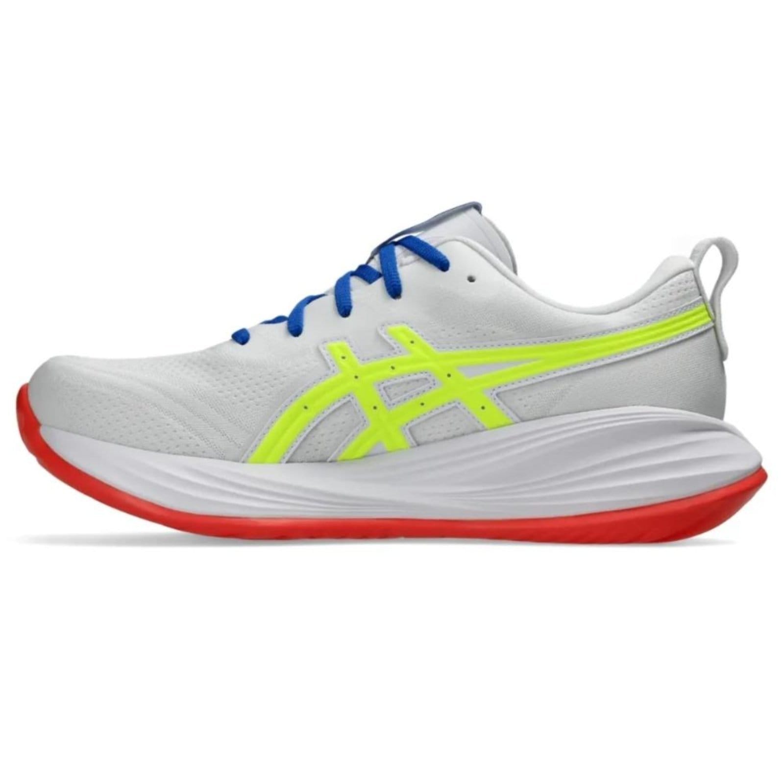 Vista 2 Tênis Masculino Asics GEL Cumulus 27 Running 1011C135-100 Amarelo 40 ASICS branco