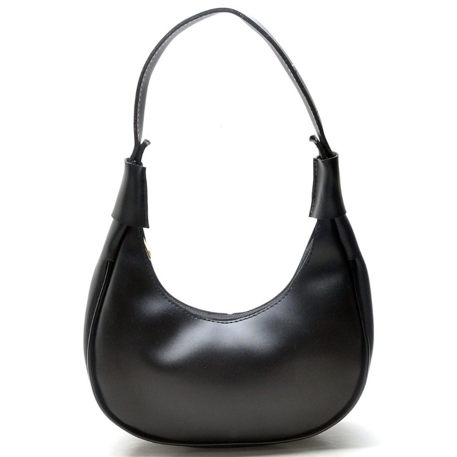 Bolsa Feminina Anna Andrade Meia Lua Bolsa Casual De Ombro Cluth Festa Tendência