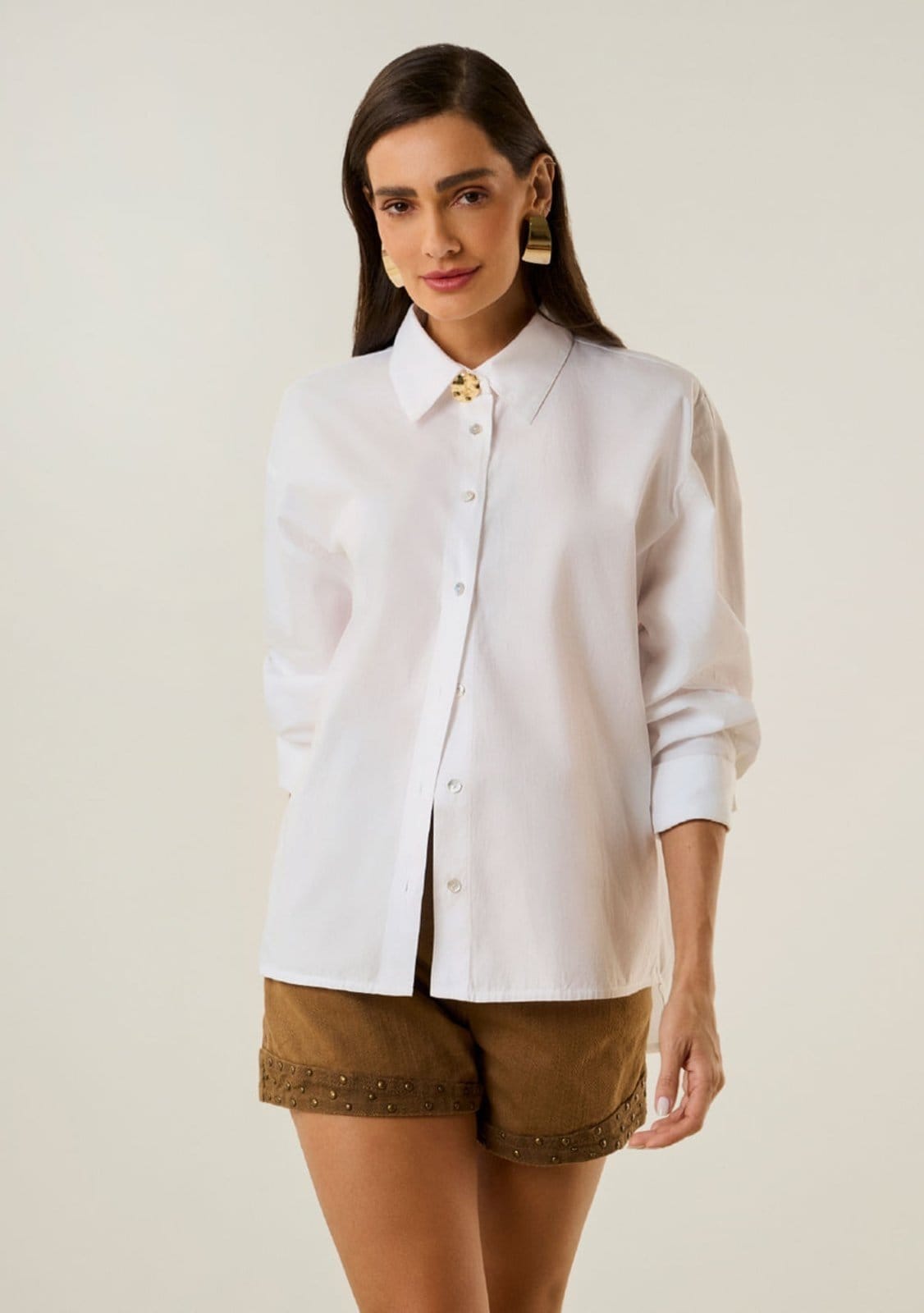 Shorts Maria Valentina Amplo Média